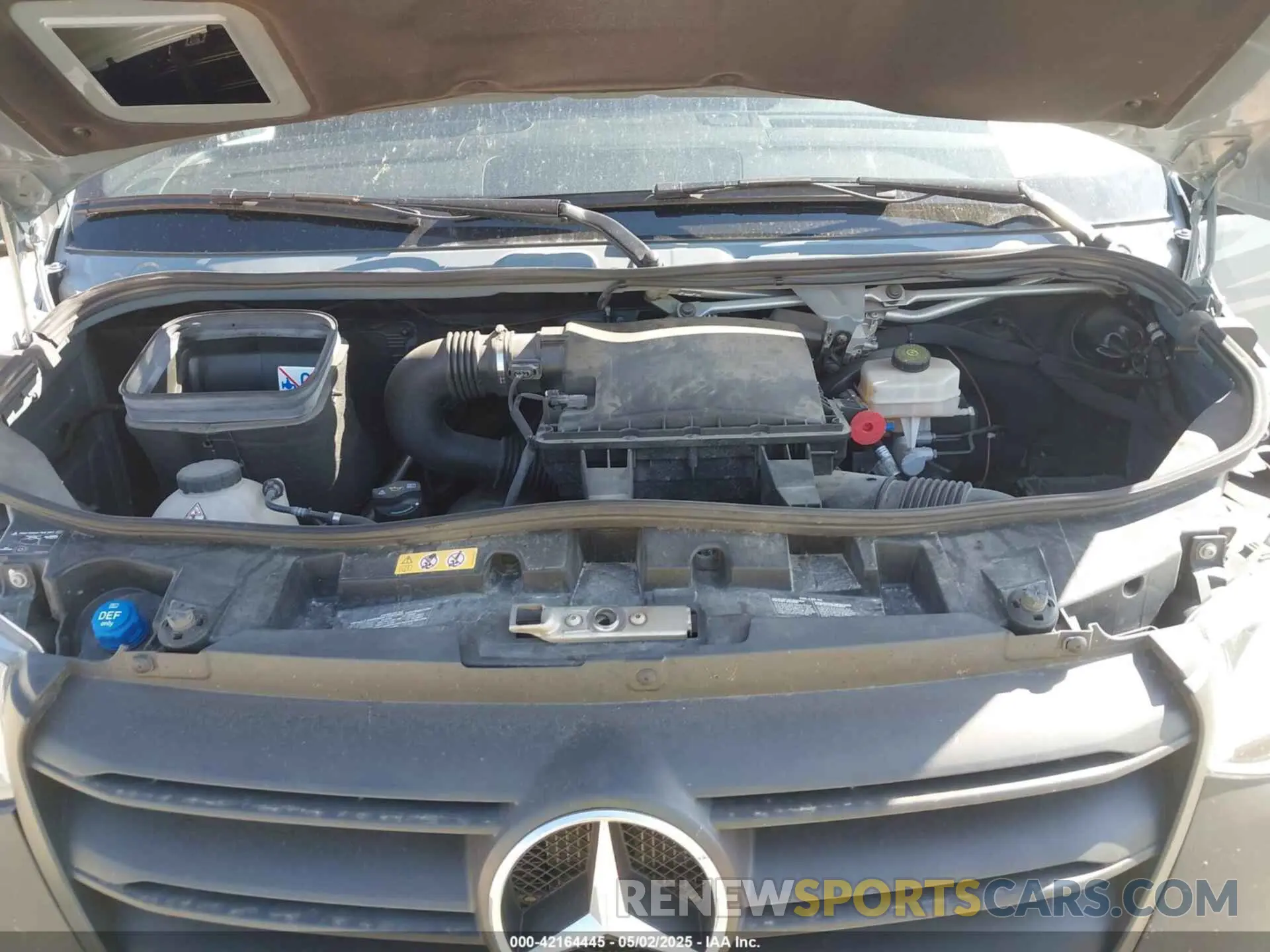 10 fotografías del automóvil dañado WD4FF0CD3KP141393 MERCEDES-BENZ SPRINTER 2500 2019