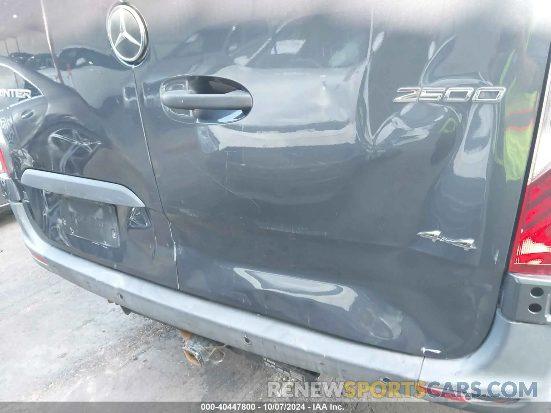 6 fotografías del automóvil dañado WD4FF0CD6KP175876 MERCEDES-BENZ SPRINTER 2500 2019