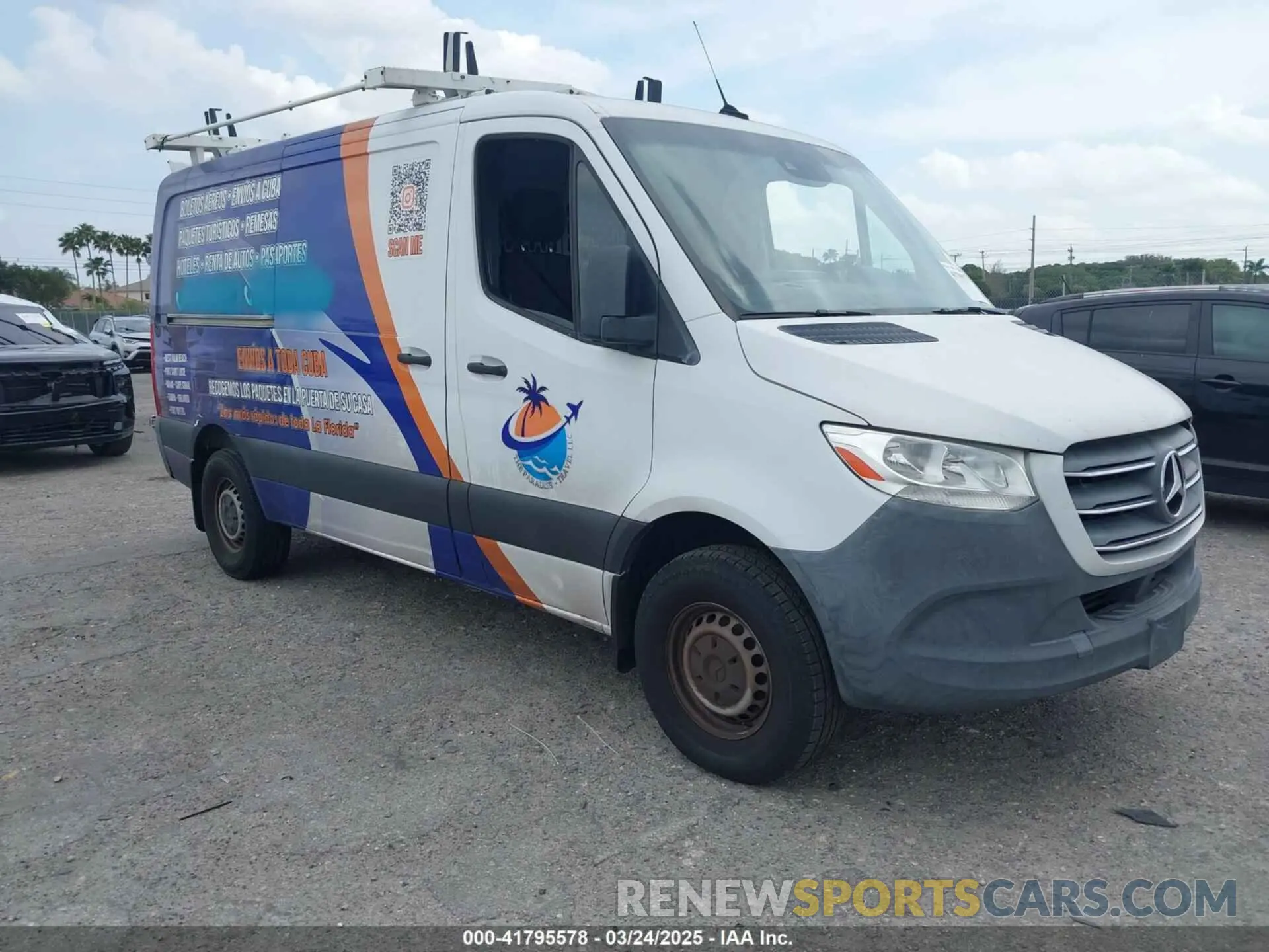 1 fotografías del automóvil dañado WD4PF0CD8KT001089 MERCEDES-BENZ SPRINTER 2500 2019
