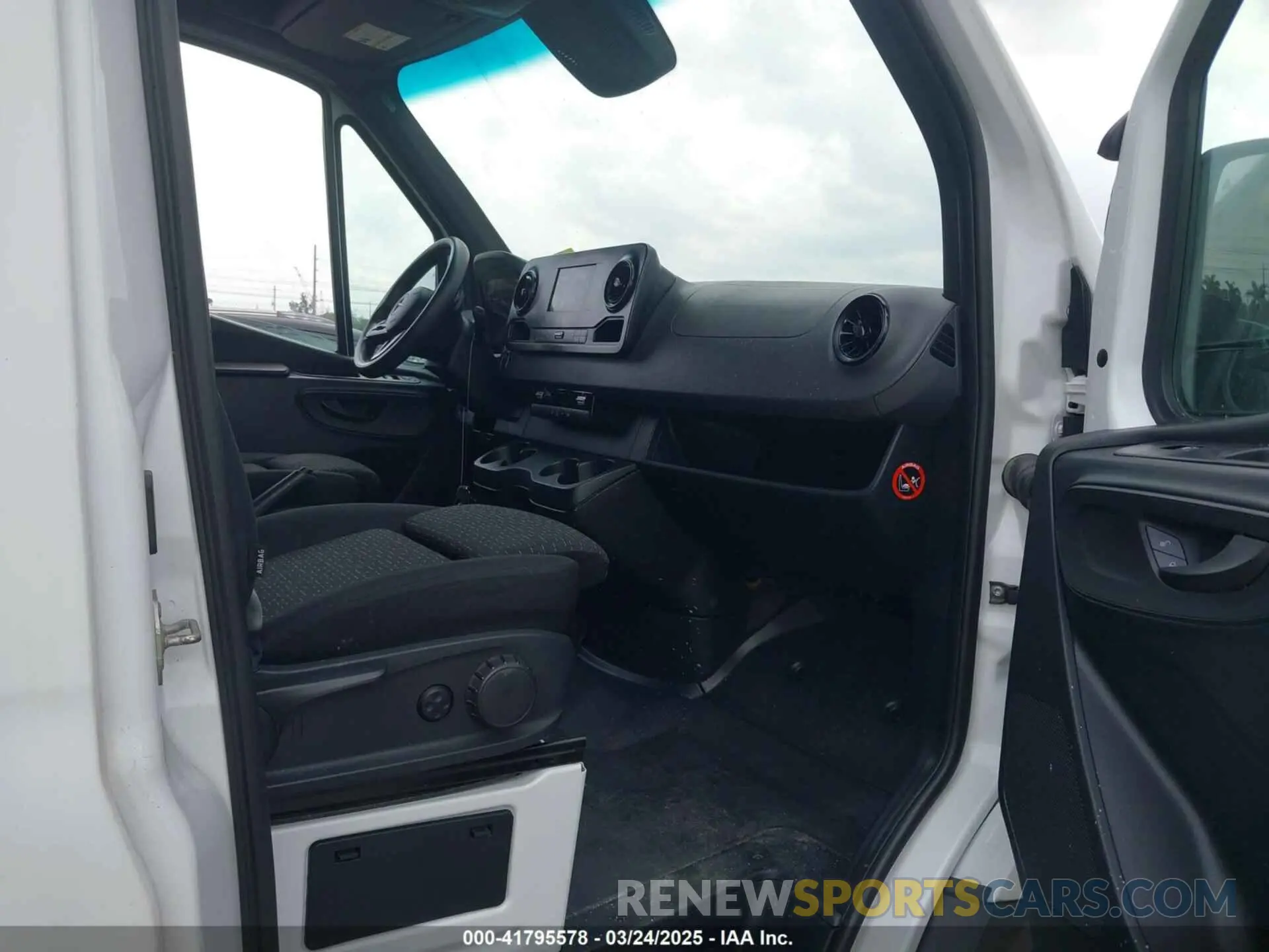 5 fotografías del automóvil dañado WD4PF0CD8KT001089 MERCEDES-BENZ SPRINTER 2500 2019