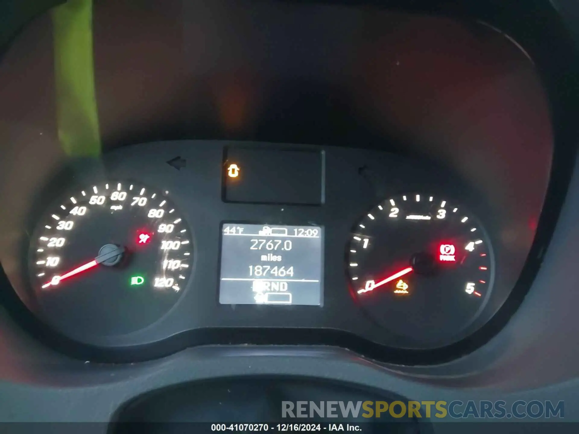 7 fotografías del automóvil dañado WD4PF0CD9KP065019 MERCEDES-BENZ SPRINTER 2500 2019
