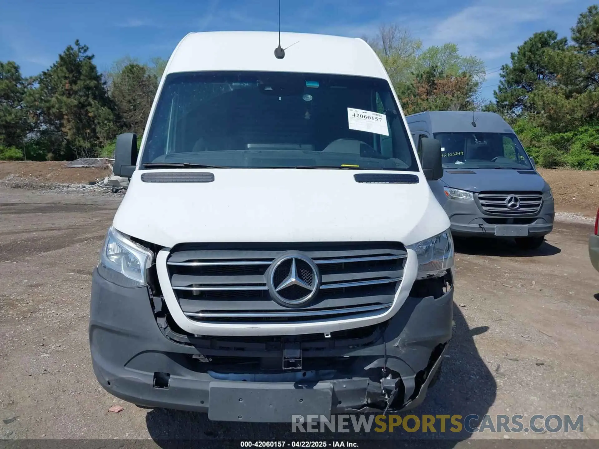 12 fotografías del automóvil dañado WD4PF1CD1KP109309 MERCEDES-BENZ SPRINTER 2500 2019