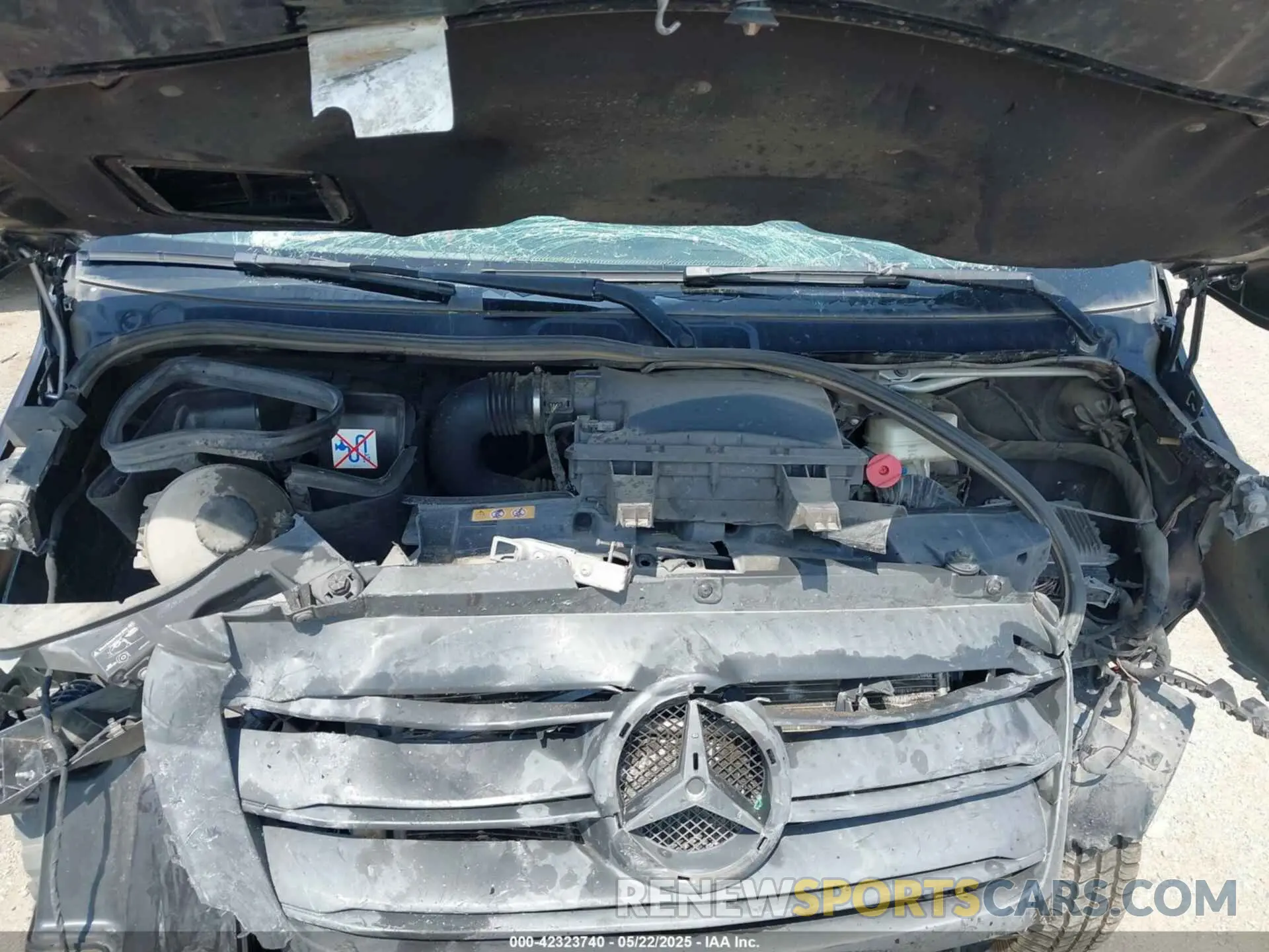 10 fotografías del automóvil dañado WD4PF1CD1KP173995 MERCEDES-BENZ SPRINTER 2500 2019