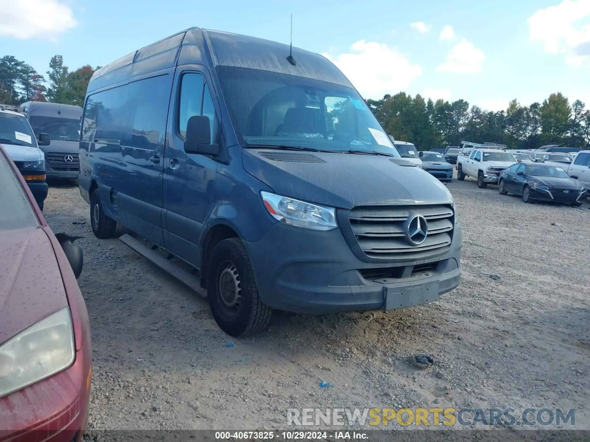 1 fotografías del automóvil dañado WD4PF1CD3KP128976 MERCEDES-BENZ SPRINTER 2500 2019