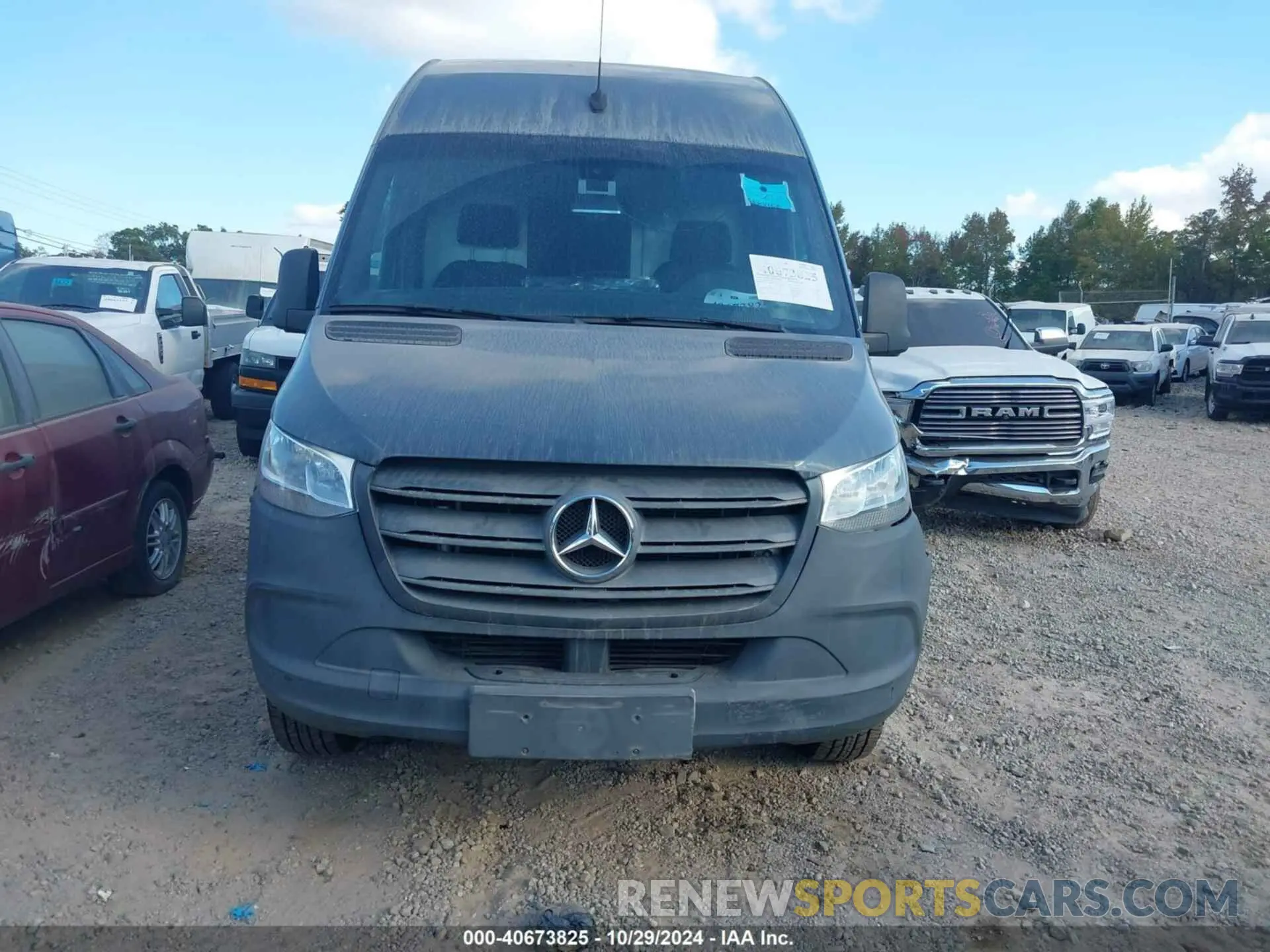 12 fotografías del automóvil dañado WD4PF1CD3KP128976 MERCEDES-BENZ SPRINTER 2500 2019