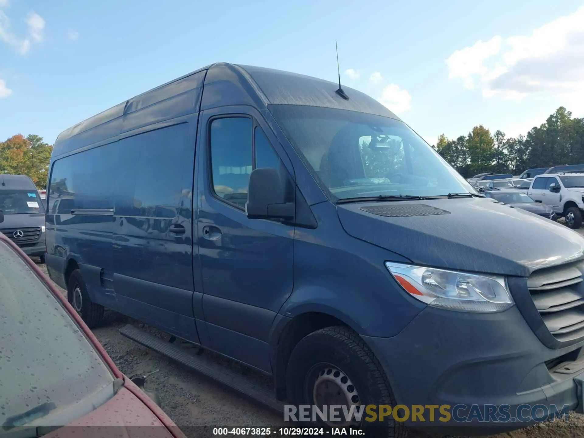 13 fotografías del automóvil dañado WD4PF1CD3KP128976 MERCEDES-BENZ SPRINTER 2500 2019