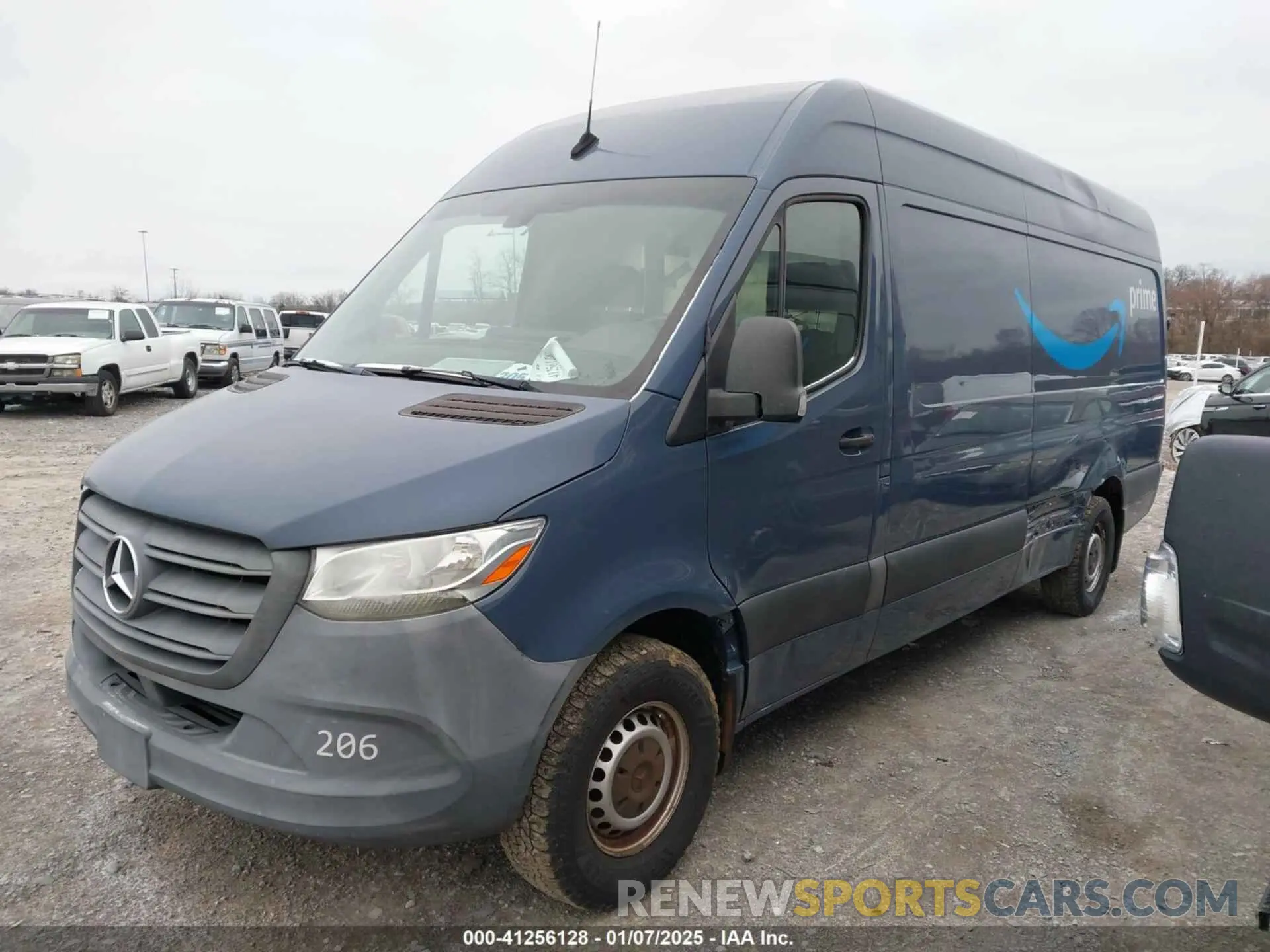 2 fotografías del automóvil dañado WD4PF1CD3KT011583 MERCEDES-BENZ SPRINTER 2500 2019