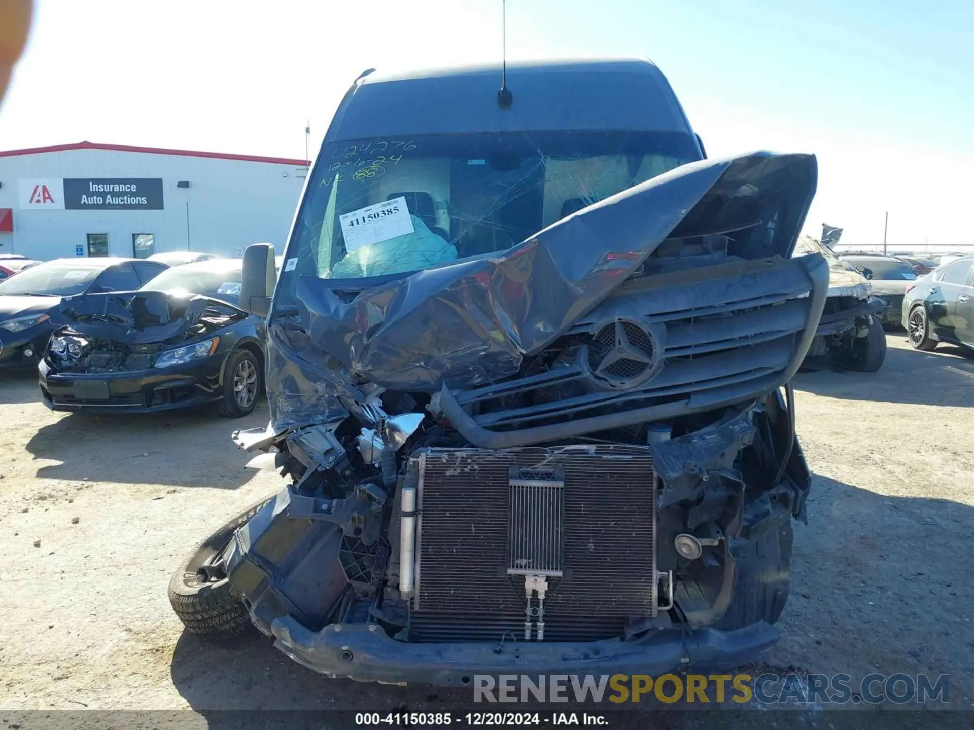 11 fotografías del automóvil dañado WD4PF1CD4KP128193 MERCEDES-BENZ SPRINTER 2500 2019
