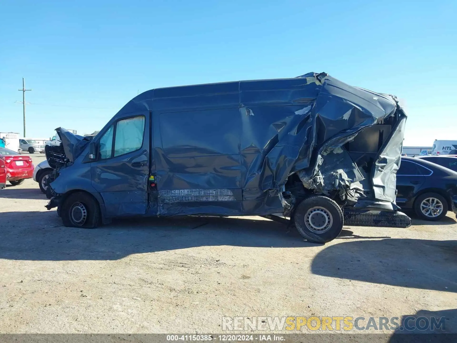 13 fotografías del automóvil dañado WD4PF1CD4KP128193 MERCEDES-BENZ SPRINTER 2500 2019