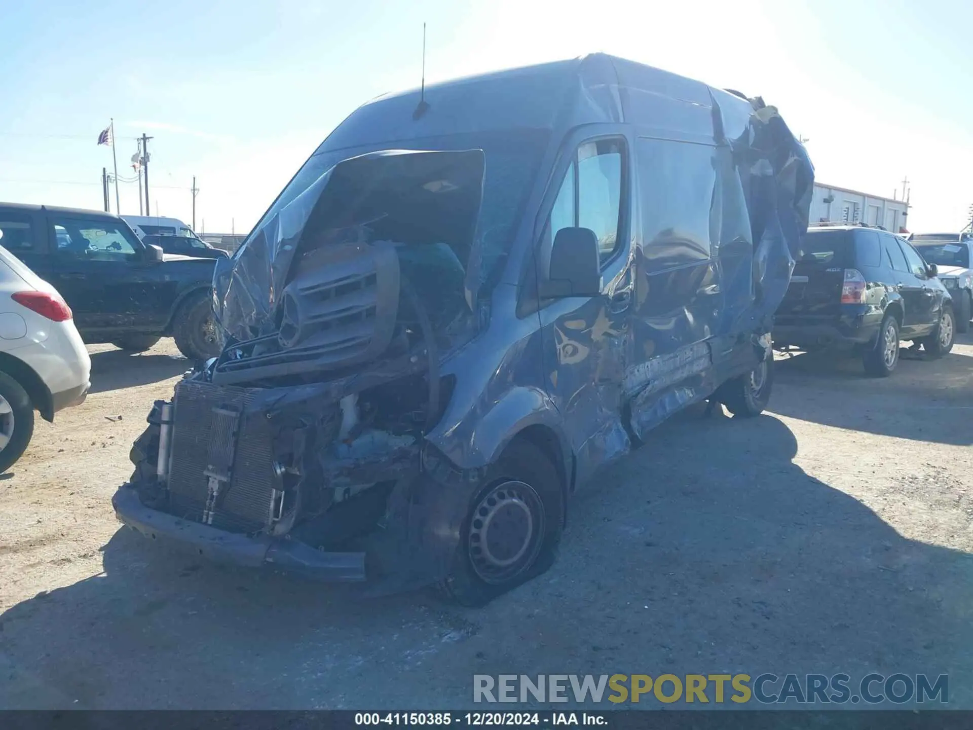 2 fotografías del automóvil dañado WD4PF1CD4KP128193 MERCEDES-BENZ SPRINTER 2500 2019