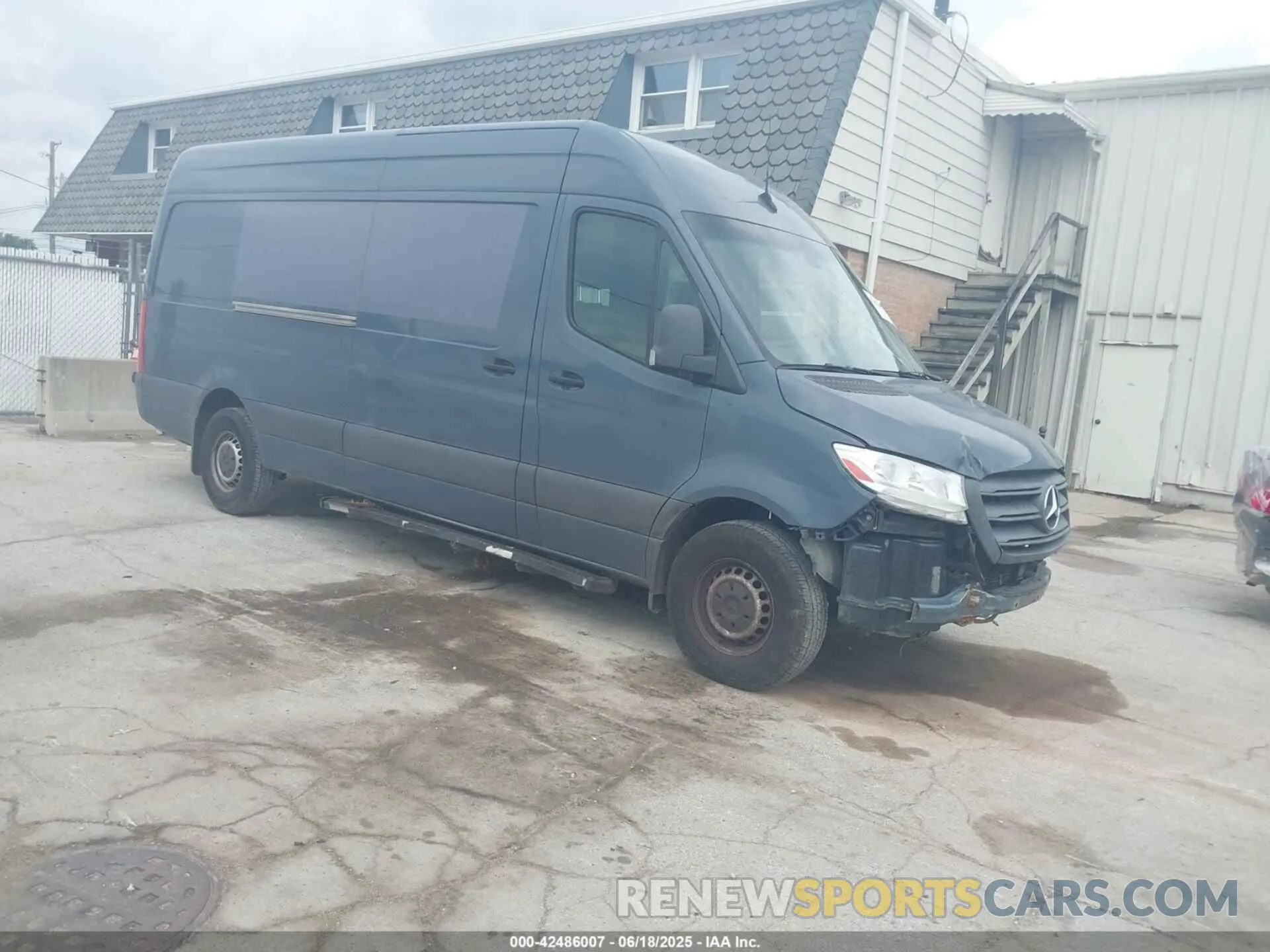 1 fotografías del automóvil dañado WD4PF1CD4KP134270 MERCEDES-BENZ SPRINTER 2500 2019
