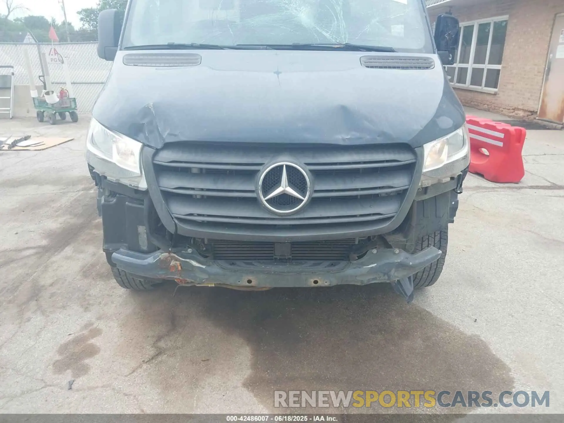 6 fotografías del automóvil dañado WD4PF1CD4KP134270 MERCEDES-BENZ SPRINTER 2500 2019