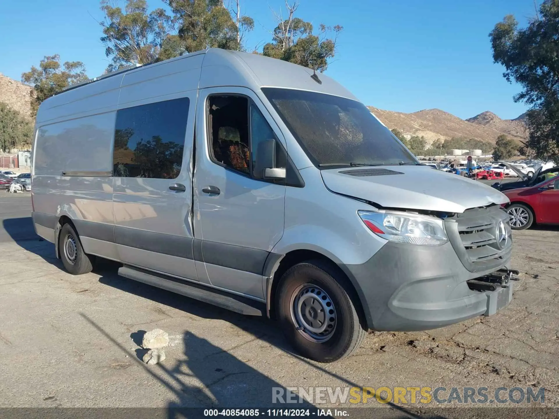 1 fotografías del automóvil dañado WD4PF1CD5KP082325 MERCEDES-BENZ SPRINTER 2500 2019