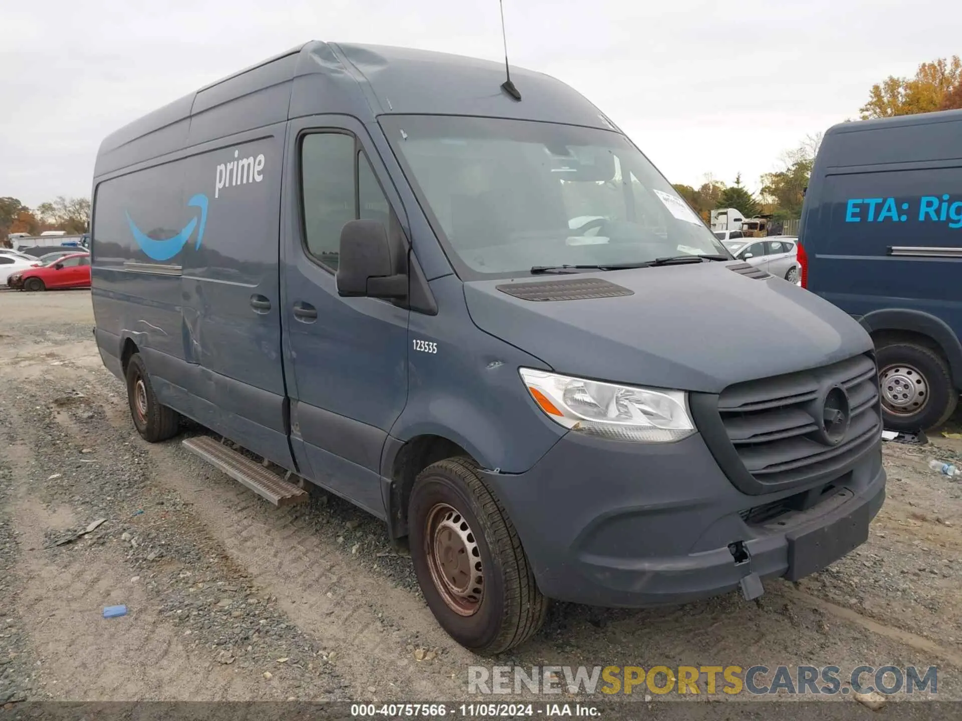 1 fotografías del automóvil dañado WD4PF1CD7KP131721 MERCEDES-BENZ SPRINTER 2500 2019