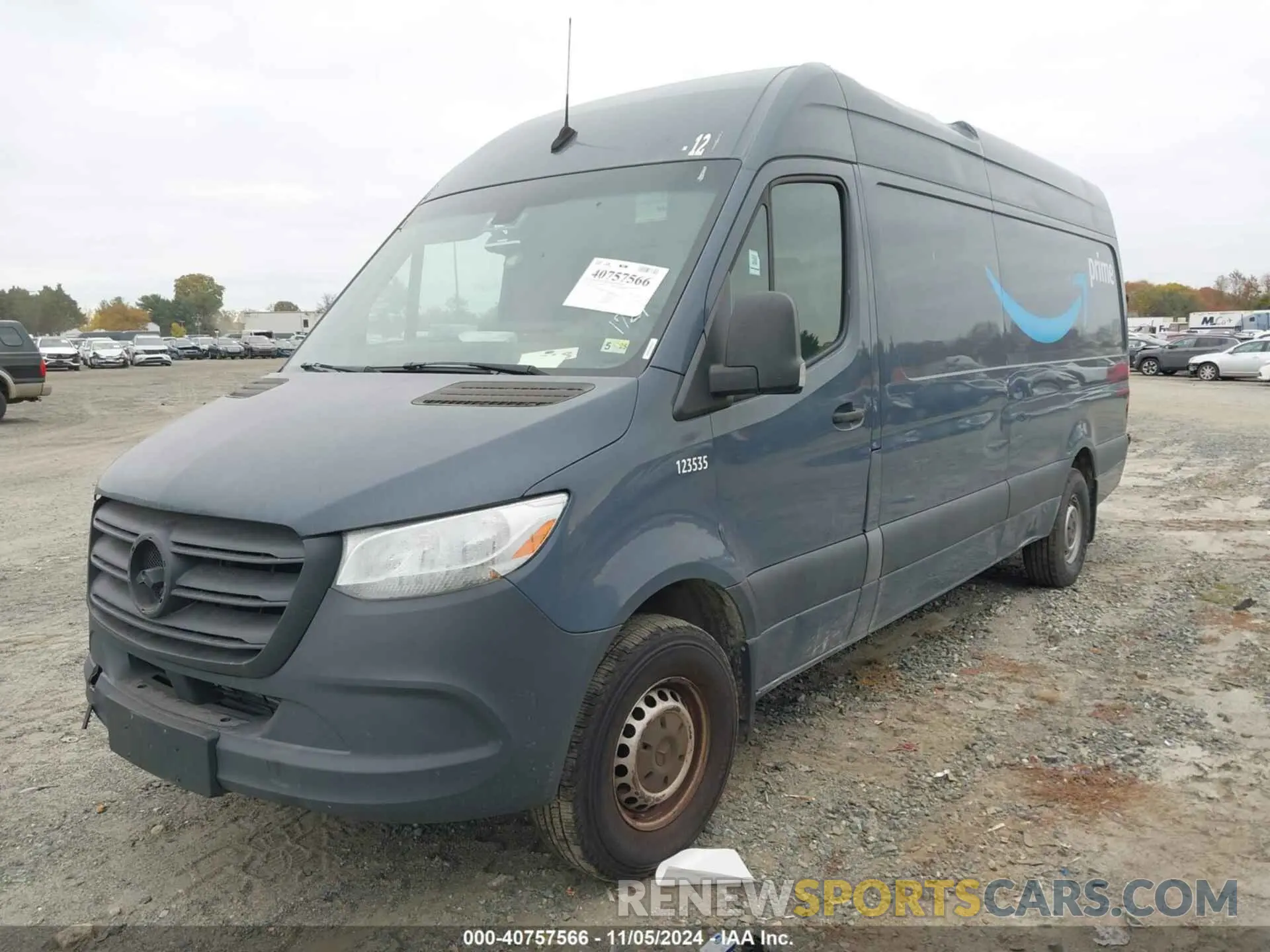 2 fotografías del automóvil dañado WD4PF1CD7KP131721 MERCEDES-BENZ SPRINTER 2500 2019