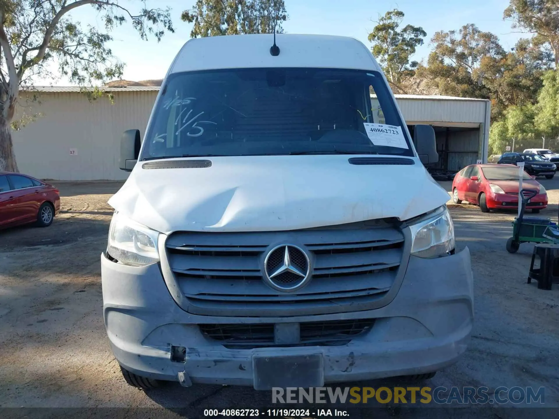 12 fotografías del automóvil dañado WD4PF1CD7KT008931 MERCEDES-BENZ SPRINTER 2500 2019