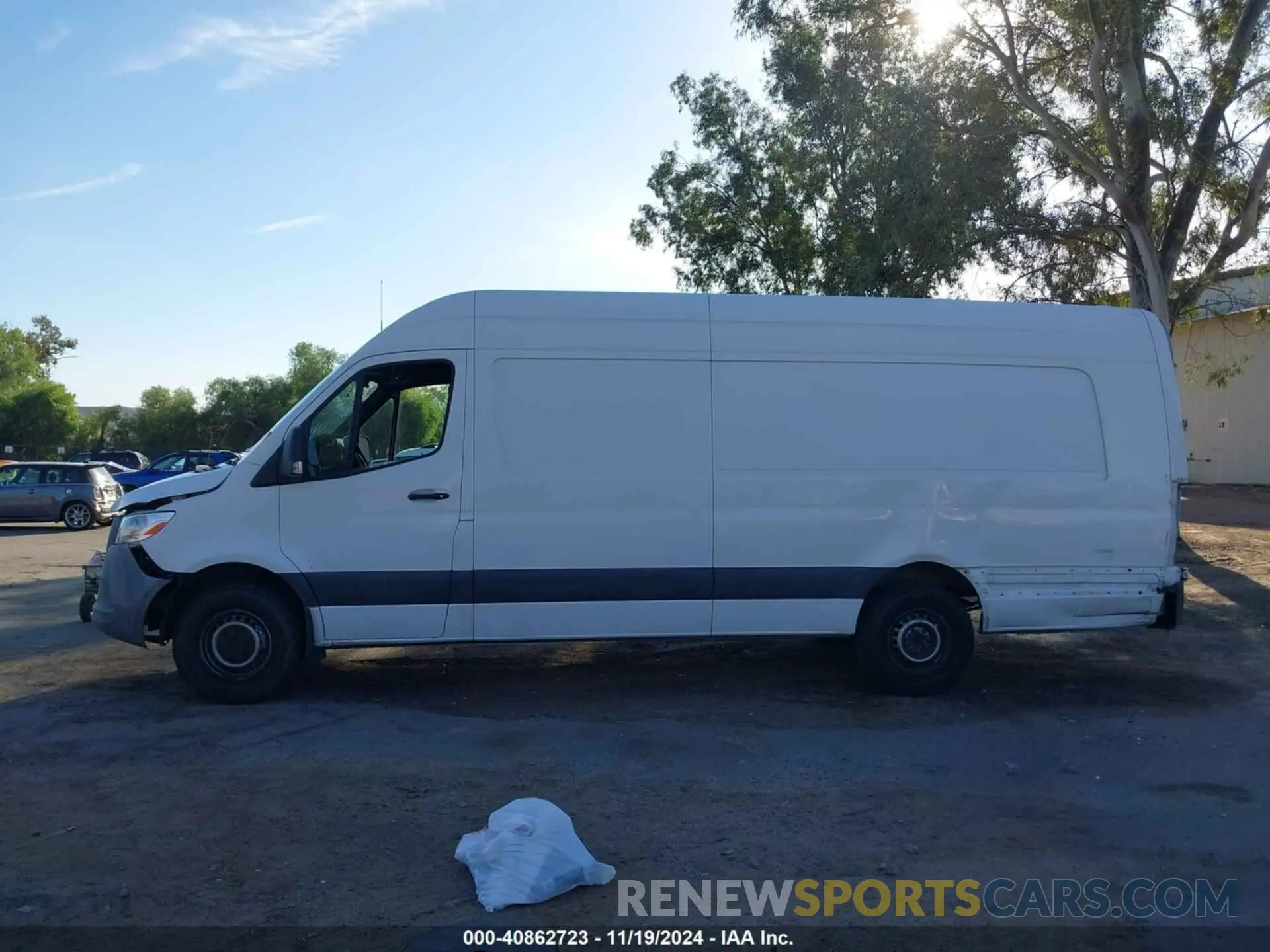 14 fotografías del automóvil dañado WD4PF1CD7KT008931 MERCEDES-BENZ SPRINTER 2500 2019