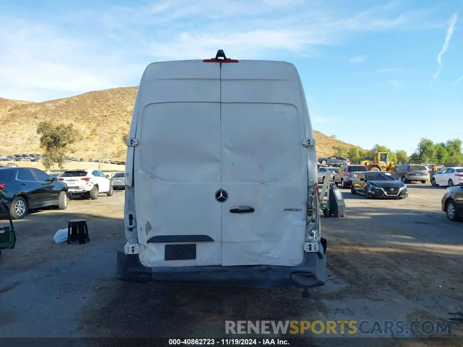 16 fotografías del automóvil dañado WD4PF1CD7KT008931 MERCEDES-BENZ SPRINTER 2500 2019