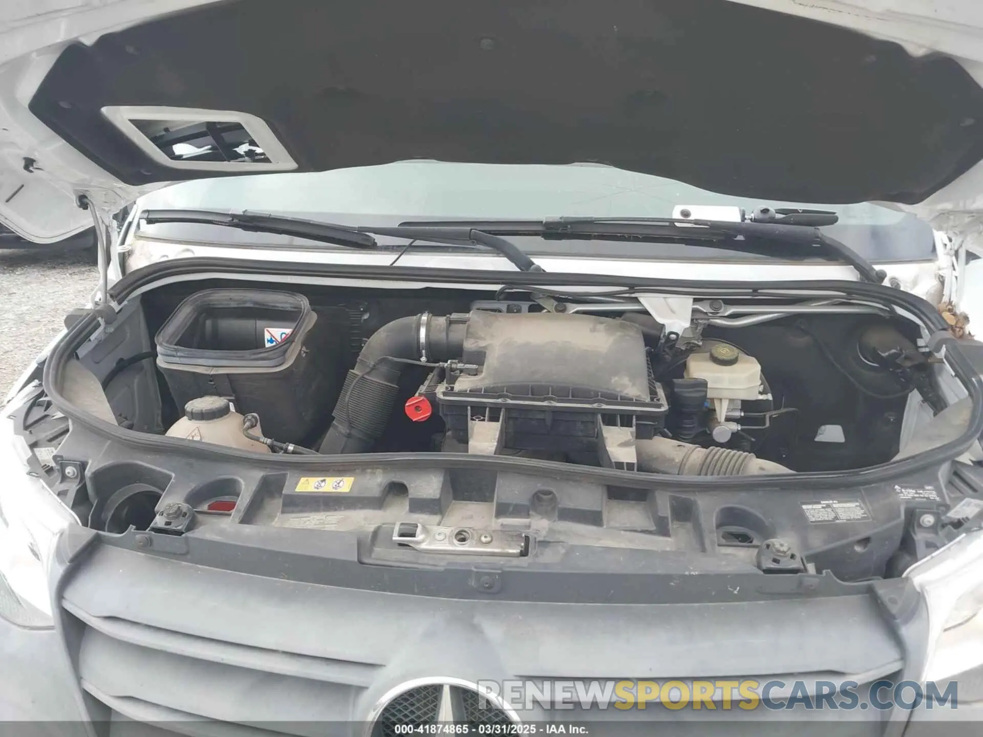 10 fotografías del automóvil dañado WD4PF1ED7KT008196 MERCEDES-BENZ SPRINTER 2500 2019