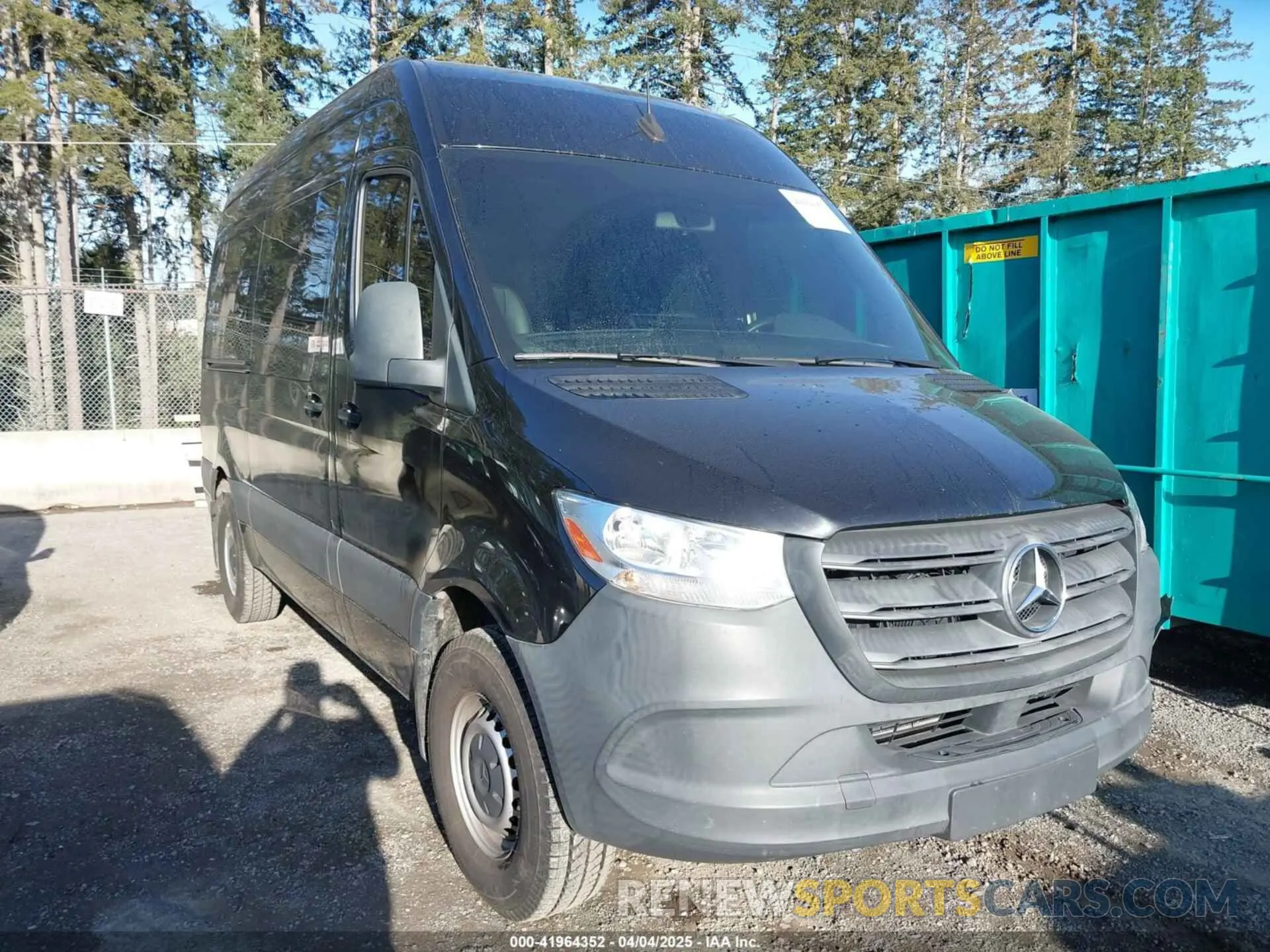 1 fotografías del automóvil dañado WDZPF0CD3KP126858 MERCEDES-BENZ SPRINTER 2500 2019