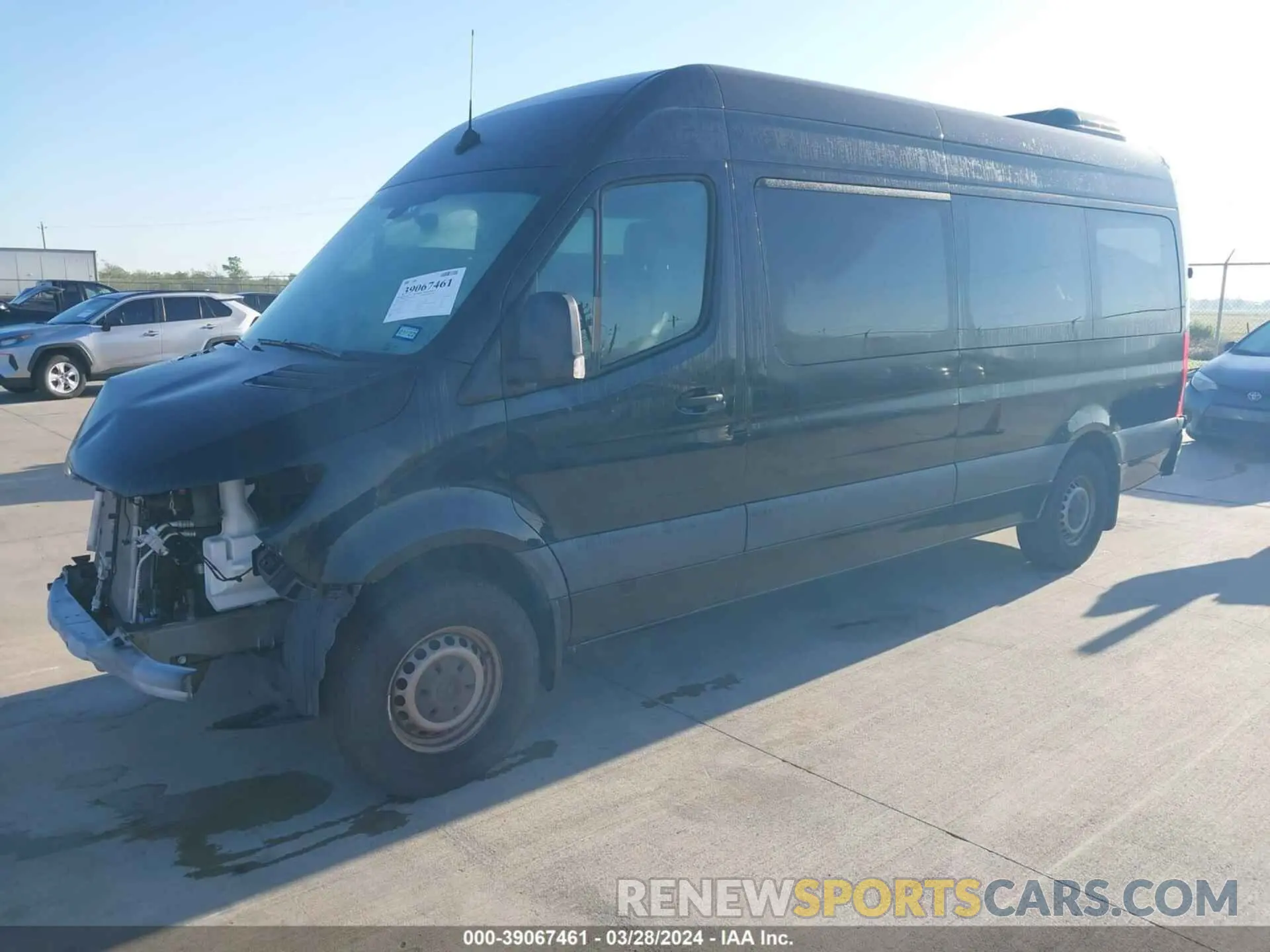 2 fotografías del automóvil dañado WDZPF1ED9KT015113 MERCEDES-BENZ SPRINTER 2500 2019