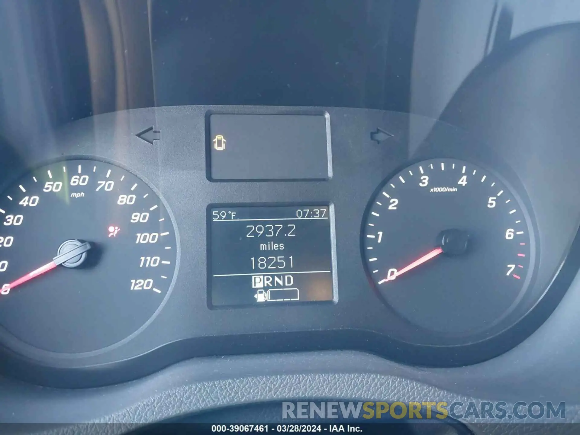 7 fotografías del automóvil dañado WDZPF1ED9KT015113 MERCEDES-BENZ SPRINTER 2500 2019