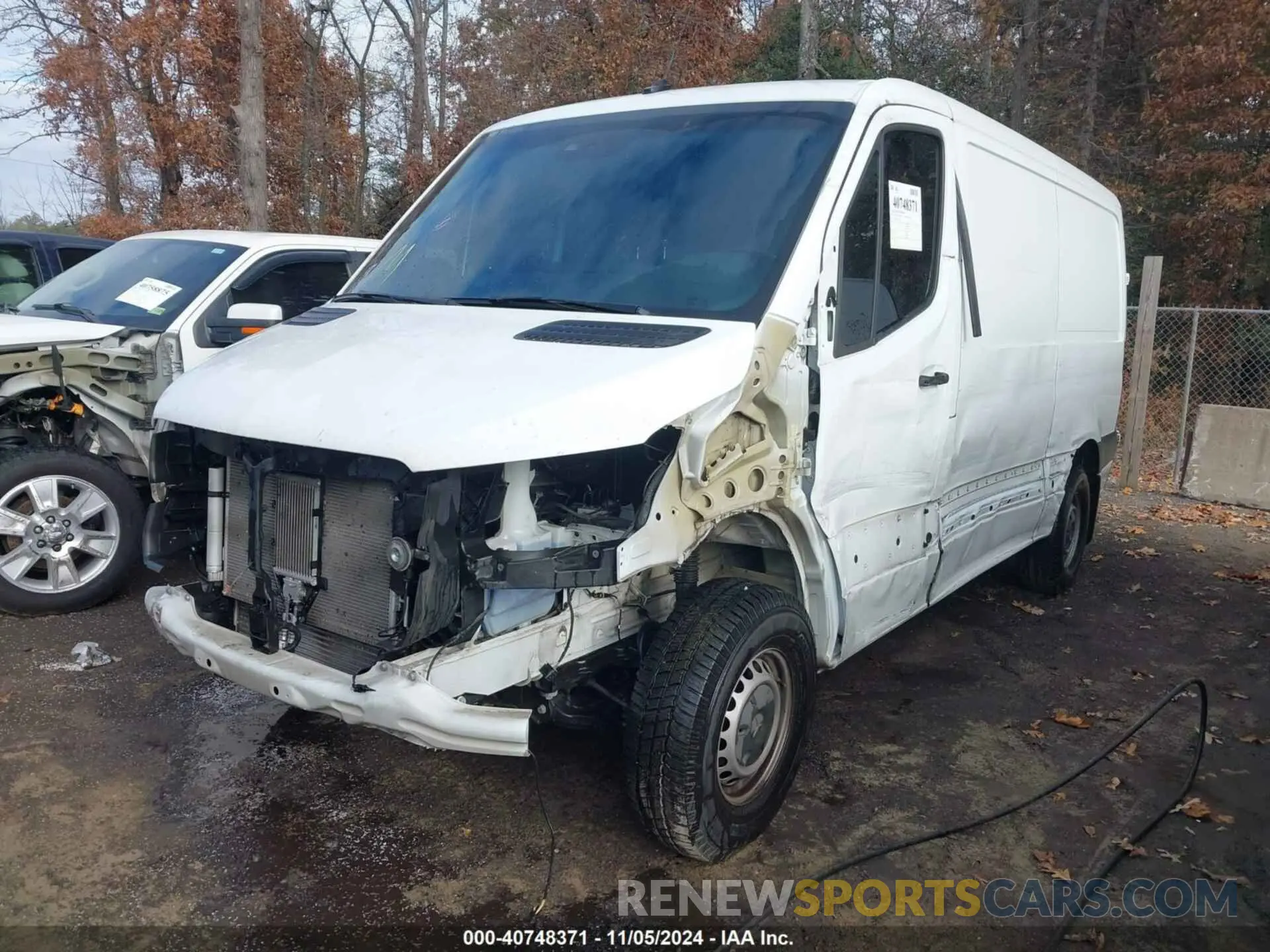 2 fotografías del automóvil dañado W1W40BHY7LT025315 MERCEDES-BENZ SPRINTER 2500 2020