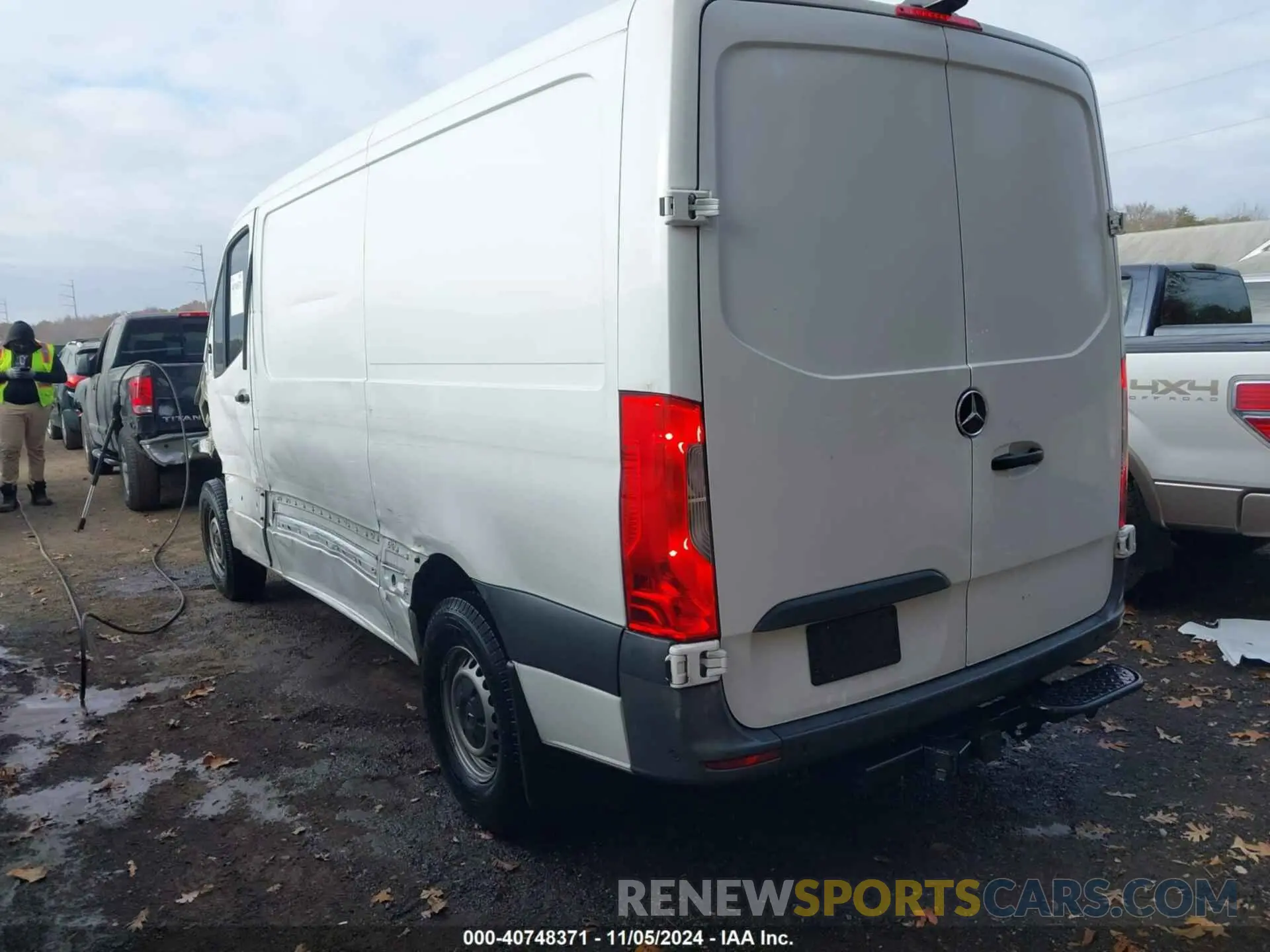 3 fotografías del automóvil dañado W1W40BHY7LT025315 MERCEDES-BENZ SPRINTER 2500 2020