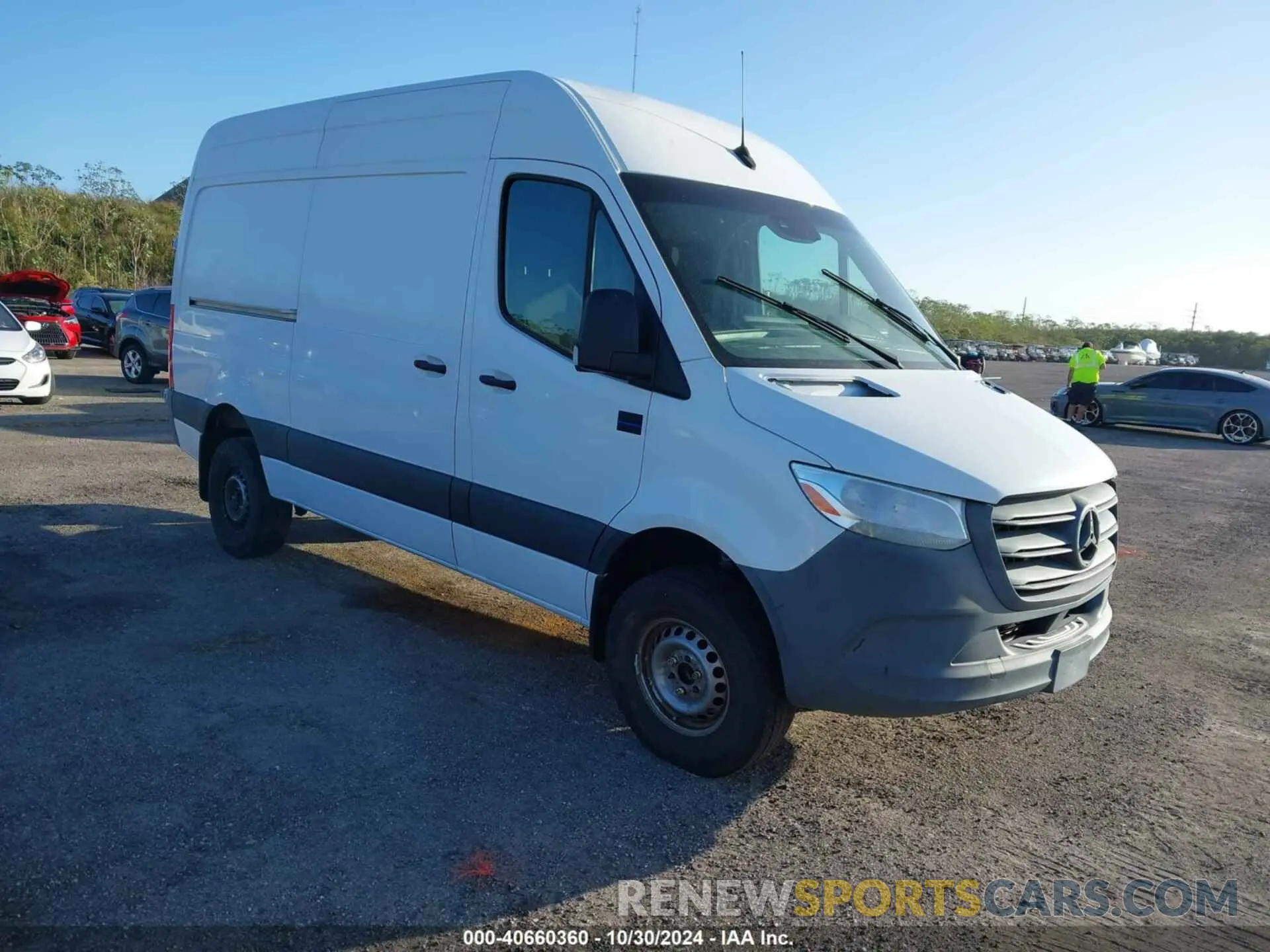 1 fotografías del automóvil dañado W1W4DBHY3LT043069 MERCEDES-BENZ SPRINTER 2500 2020