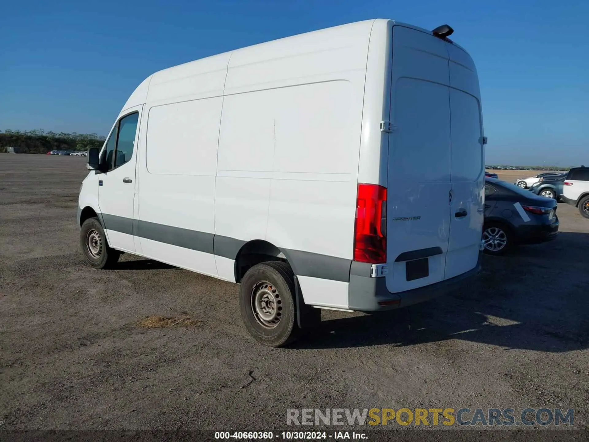 3 fotografías del automóvil dañado W1W4DBHY3LT043069 MERCEDES-BENZ SPRINTER 2500 2020