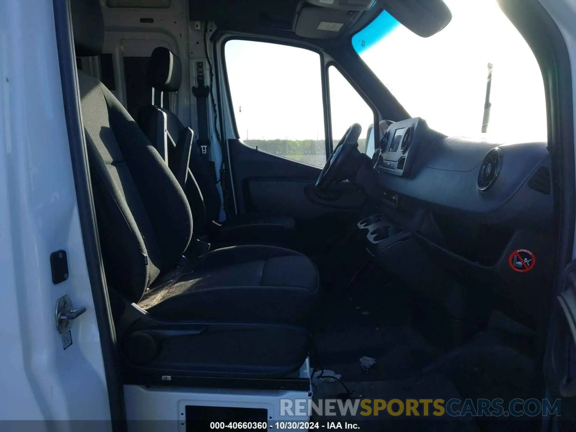 5 fotografías del automóvil dañado W1W4DBHY3LT043069 MERCEDES-BENZ SPRINTER 2500 2020