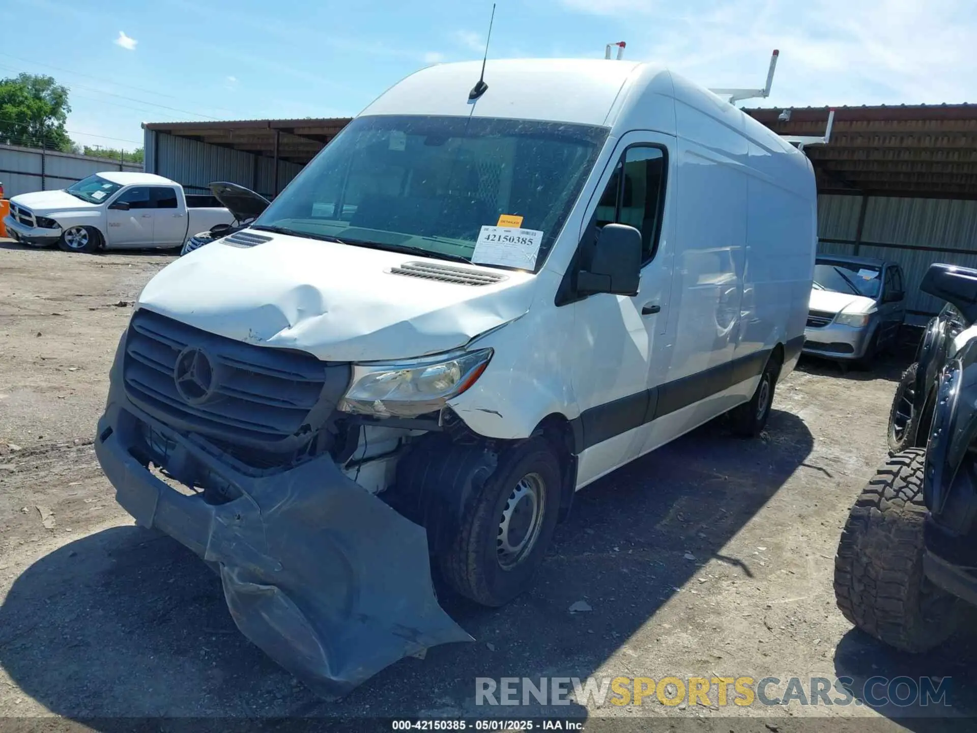2 fotografías del automóvil dañado W1W4ECHY6LT020050 MERCEDES-BENZ SPRINTER 2500 2020