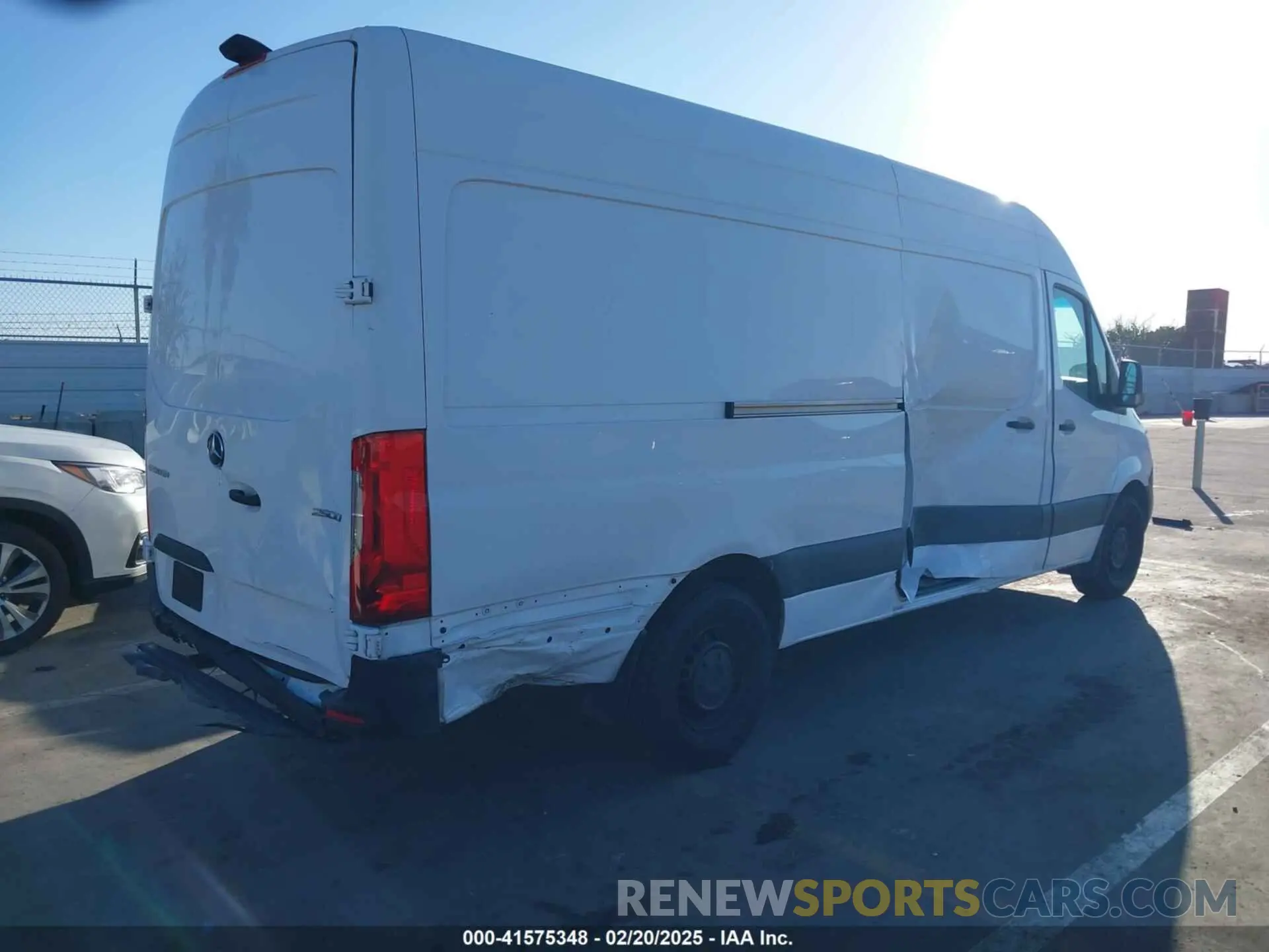 4 fotografías del automóvil dañado W1W4ECHY6LT035793 MERCEDES-BENZ SPRINTER 2500 2020