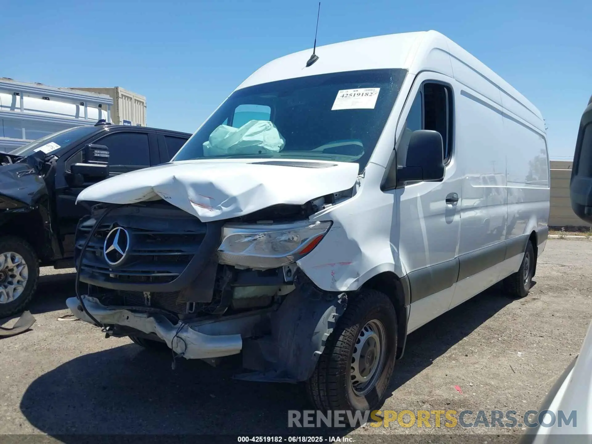 14 fotografías del automóvil dañado W1W4ECHY8LT041143 MERCEDES-BENZ SPRINTER 2500 2020