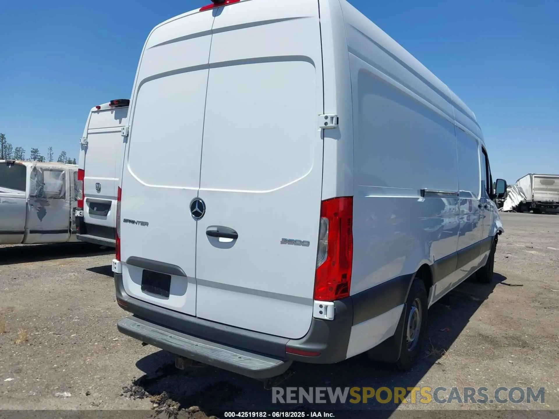 4 fotografías del automóvil dañado W1W4ECHY8LT041143 MERCEDES-BENZ SPRINTER 2500 2020