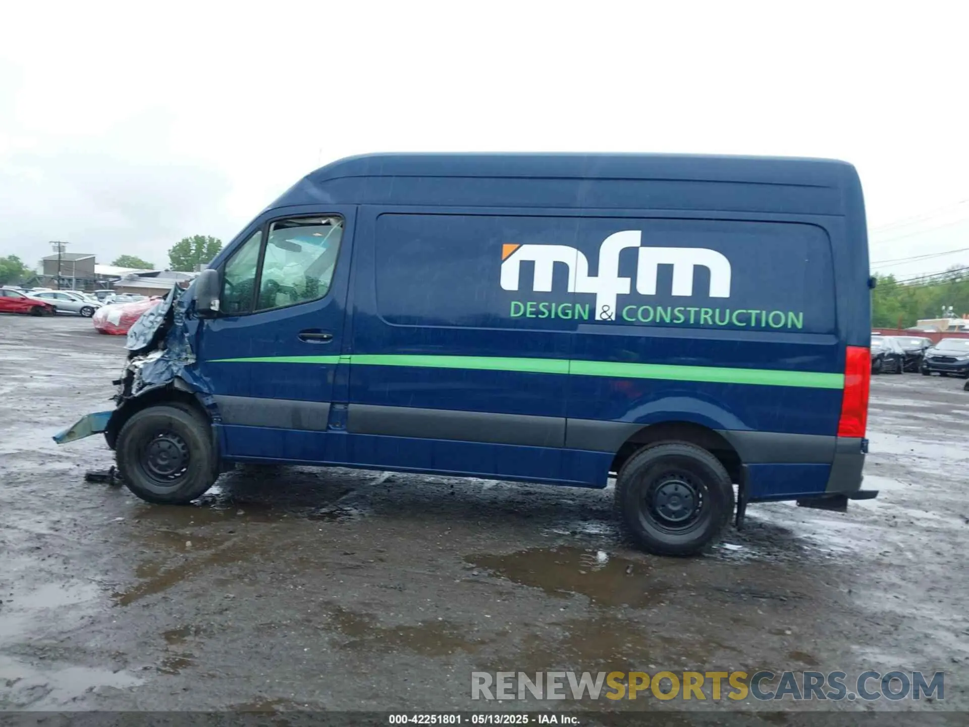 14 fotografías del automóvil dañado W1Y40BHYXLT032850 MERCEDES-BENZ SPRINTER 2500 2020