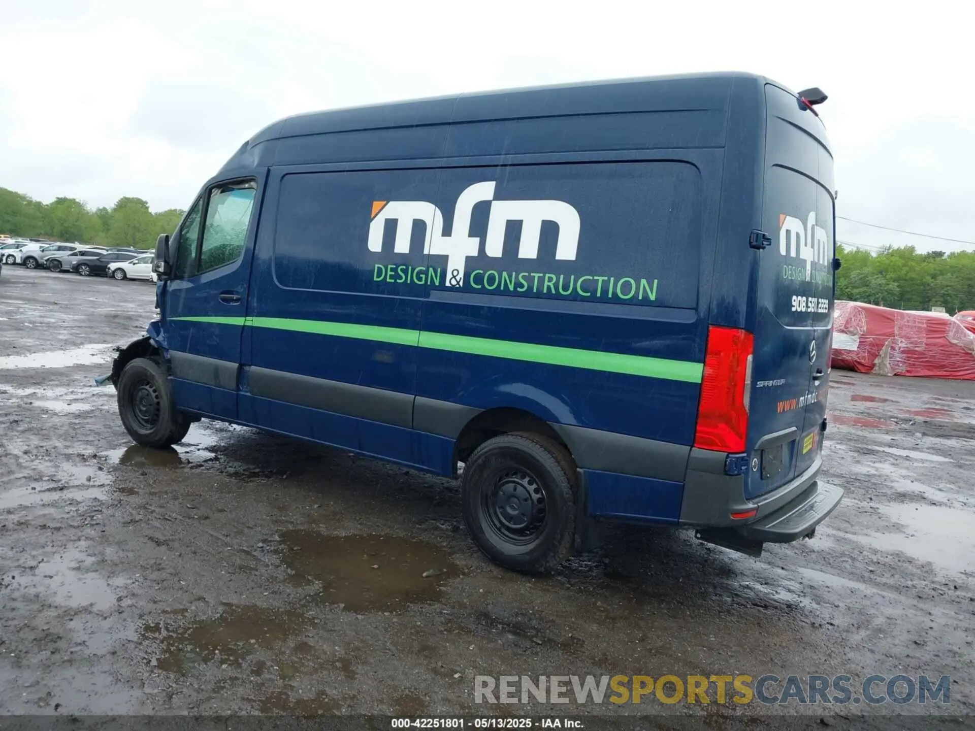 3 fotografías del automóvil dañado W1Y40BHYXLT032850 MERCEDES-BENZ SPRINTER 2500 2020