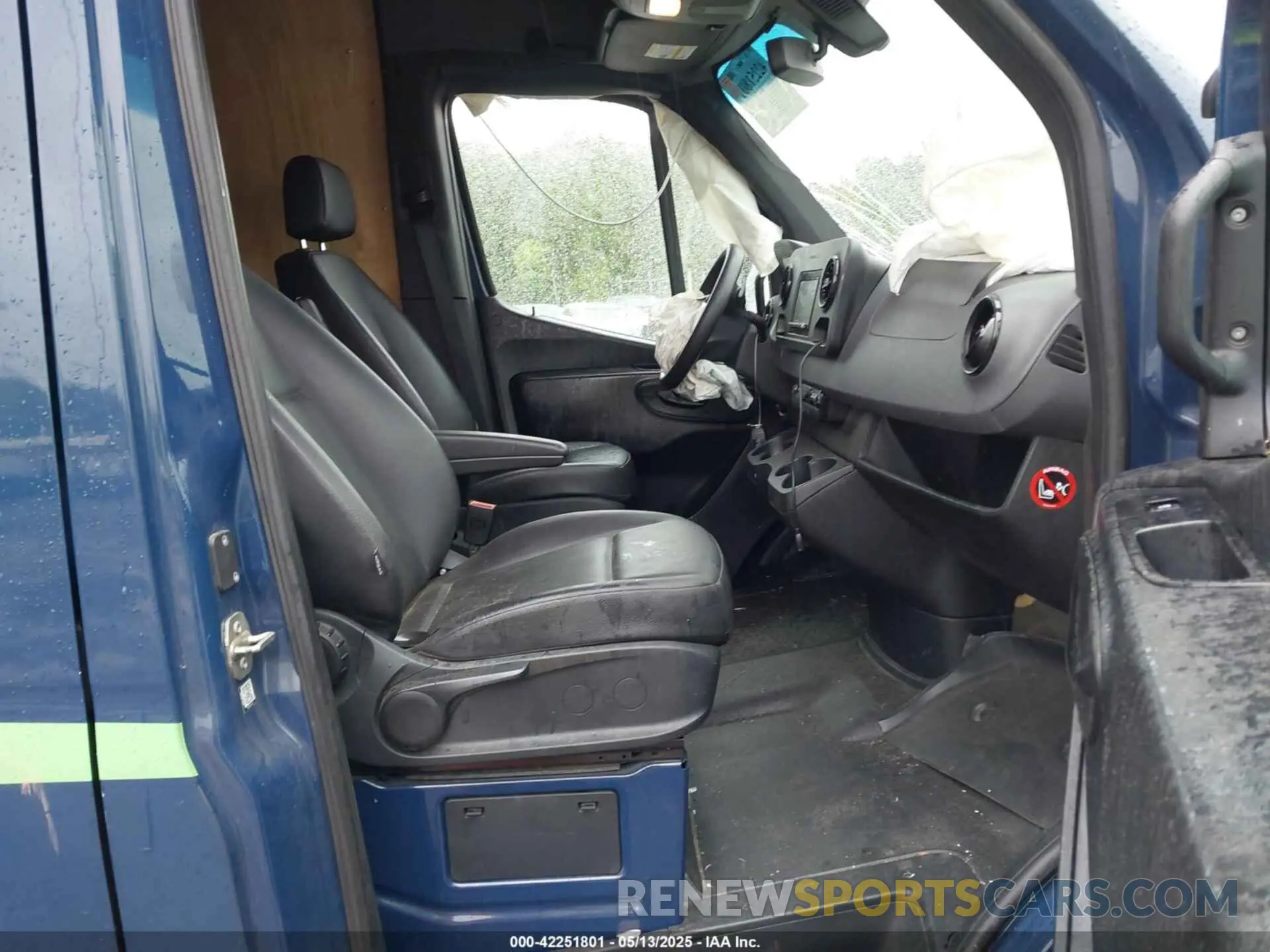 5 fotografías del automóvil dañado W1Y40BHYXLT032850 MERCEDES-BENZ SPRINTER 2500 2020