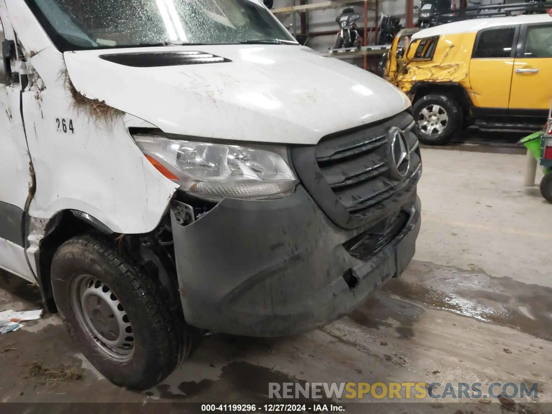 6 fotografías del automóvil dañado W1Y40CHY1LT037120 MERCEDES-BENZ SPRINTER 2500 2020