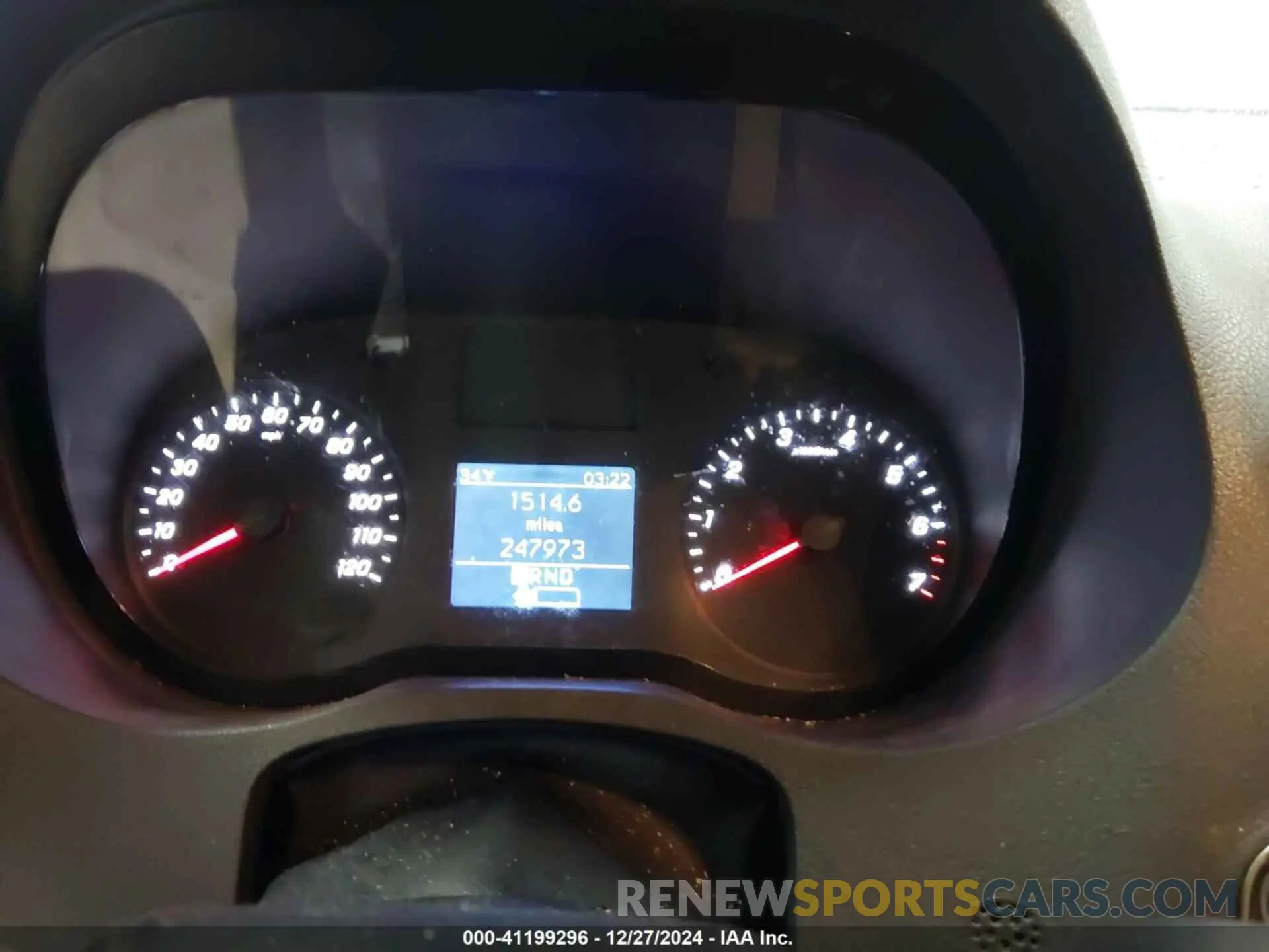 7 fotografías del automóvil dañado W1Y40CHY1LT037120 MERCEDES-BENZ SPRINTER 2500 2020
