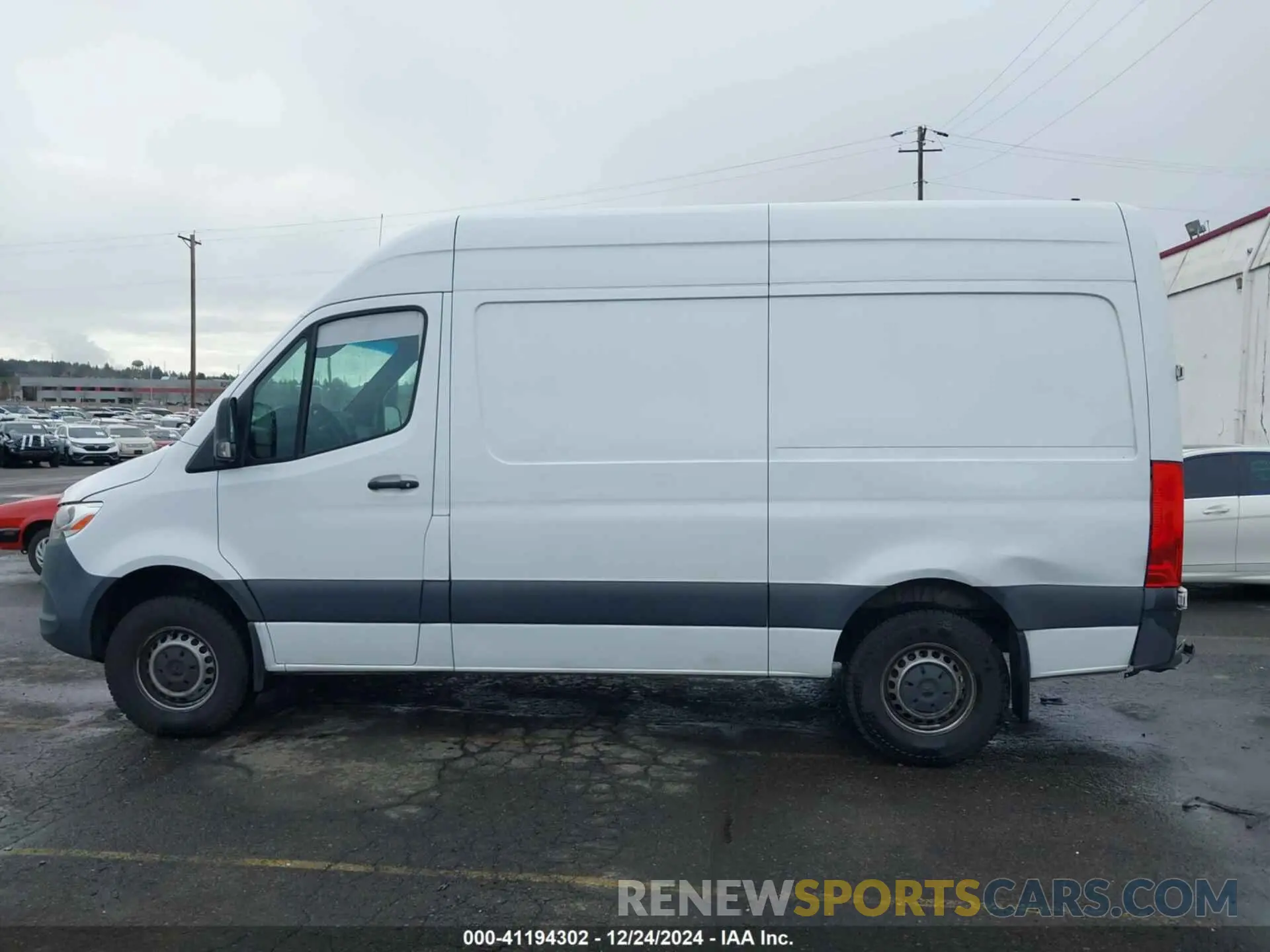 14 fotografías del automóvil dañado W1Y4EBHY2LT020368 MERCEDES-BENZ SPRINTER 2500 2020