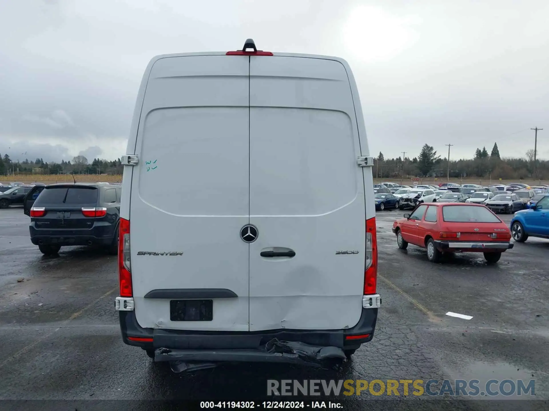 16 fotografías del automóvil dañado W1Y4EBHY2LT020368 MERCEDES-BENZ SPRINTER 2500 2020