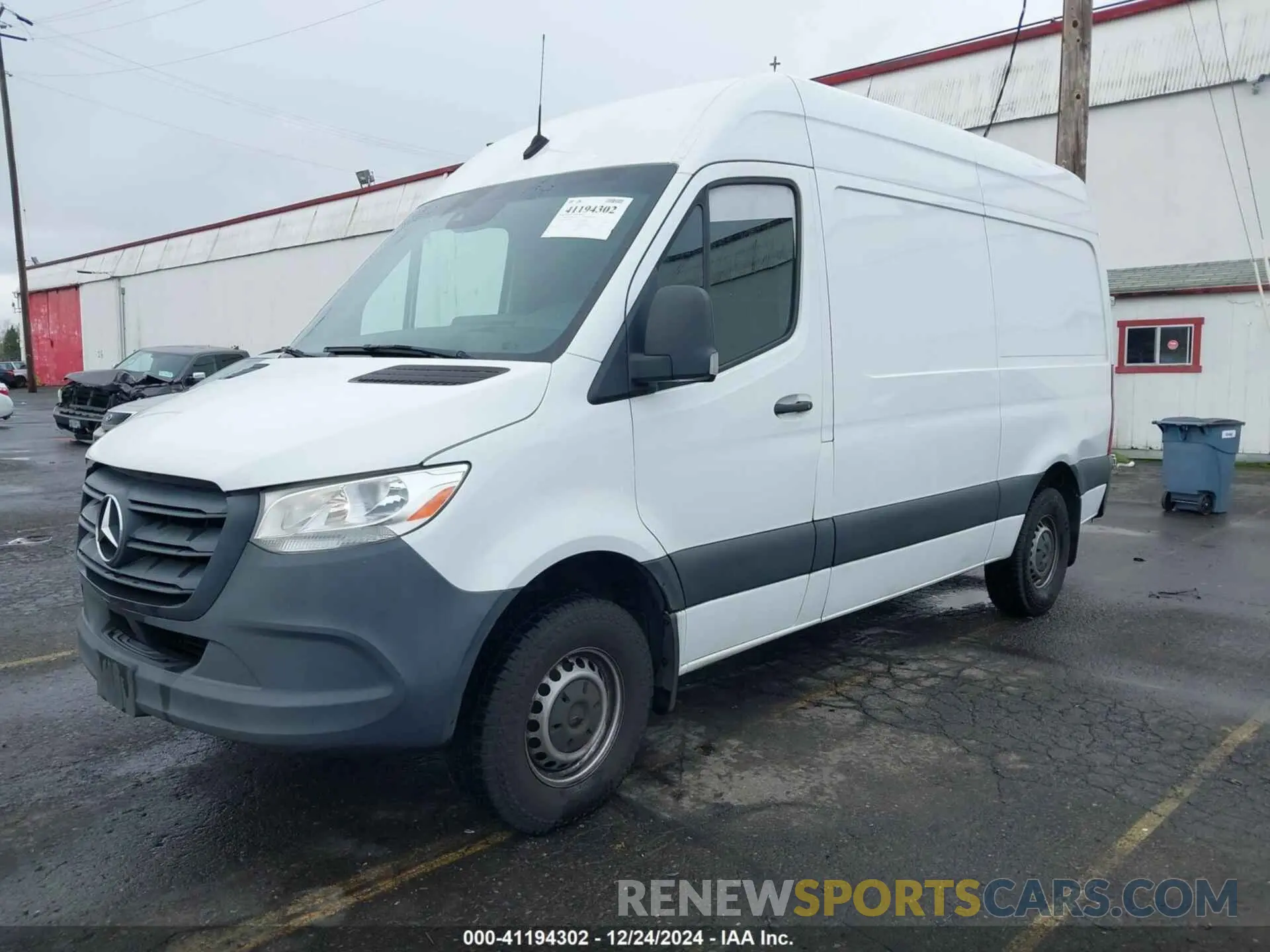 2 fotografías del automóvil dañado W1Y4EBHY2LT020368 MERCEDES-BENZ SPRINTER 2500 2020