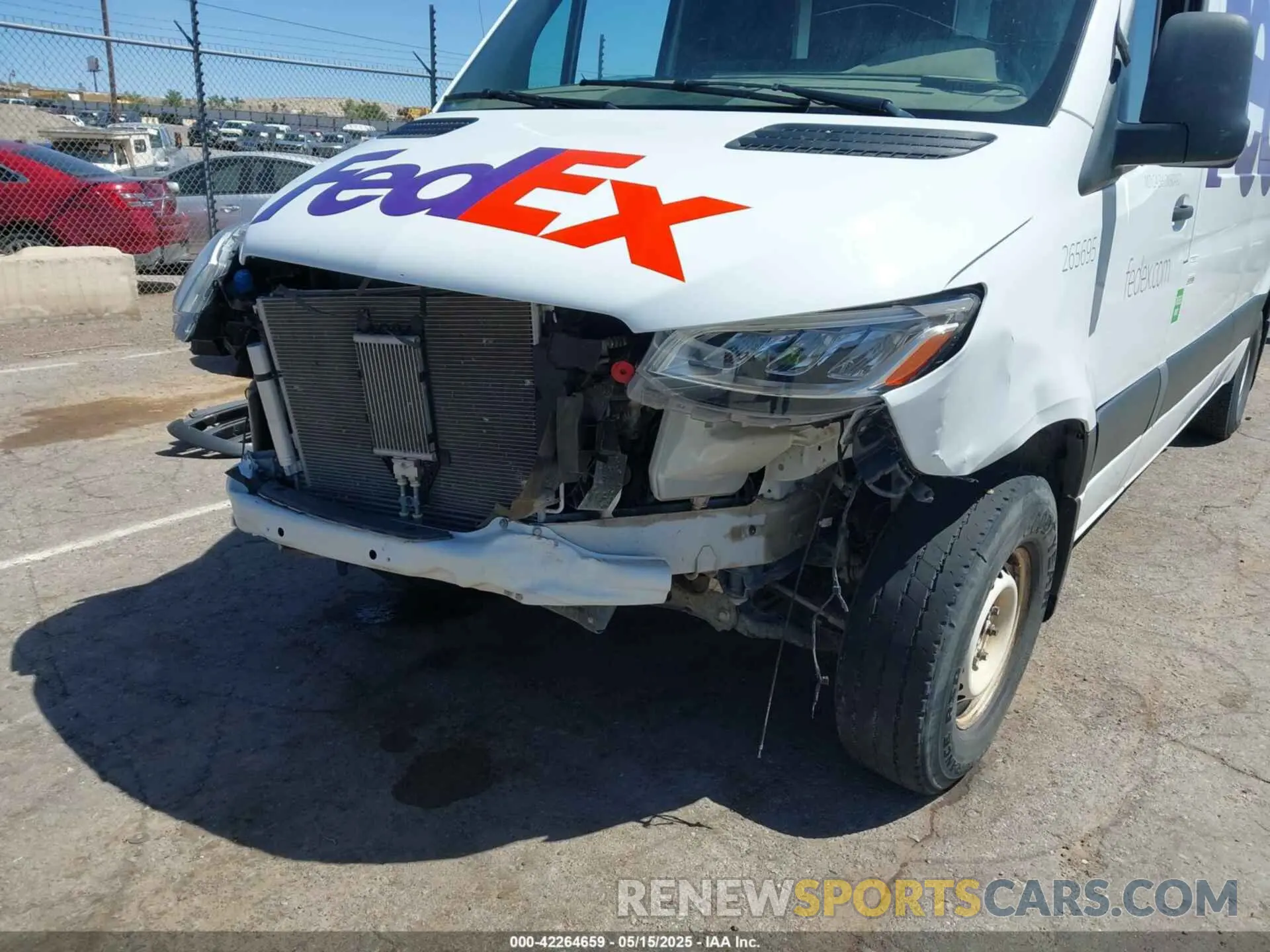 6 fotografías del automóvil dañado W1Y4ECHYXLP241392 MERCEDES-BENZ SPRINTER 2500 2020