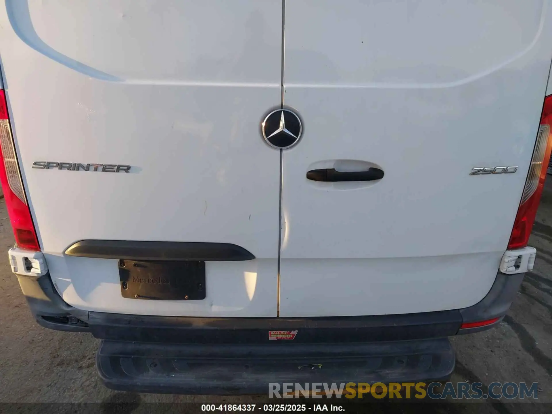 6 fotografías del automóvil dañado W1W40CHY4MT054679 MERCEDES-BENZ SPRINTER 2500 2021