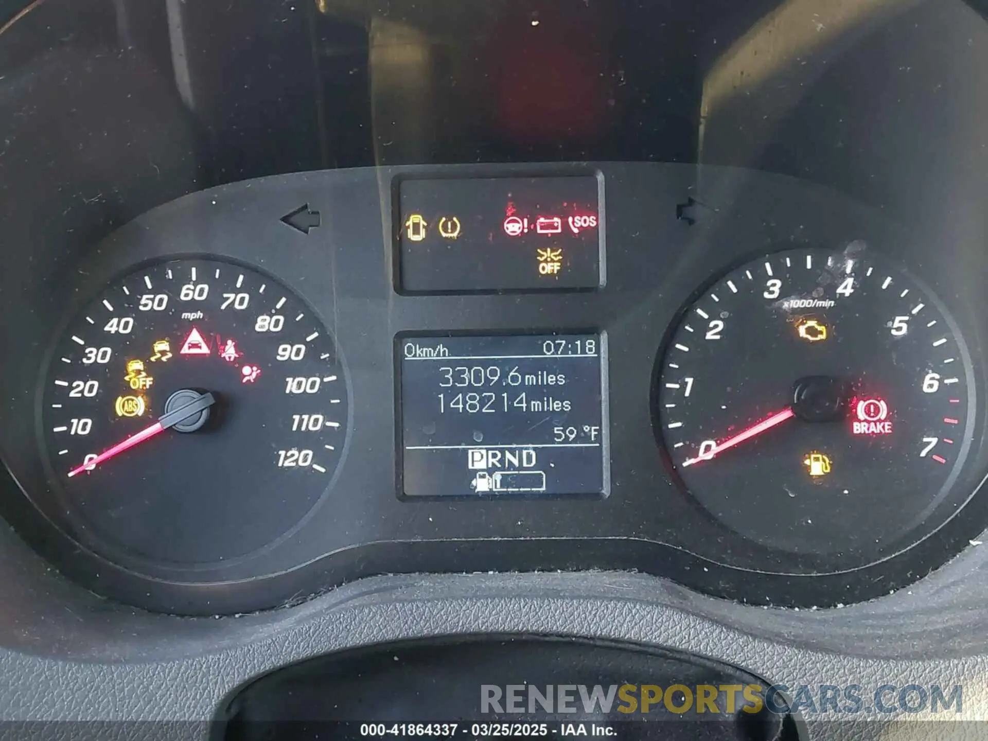7 fotografías del automóvil dañado W1W40CHY4MT054679 MERCEDES-BENZ SPRINTER 2500 2021