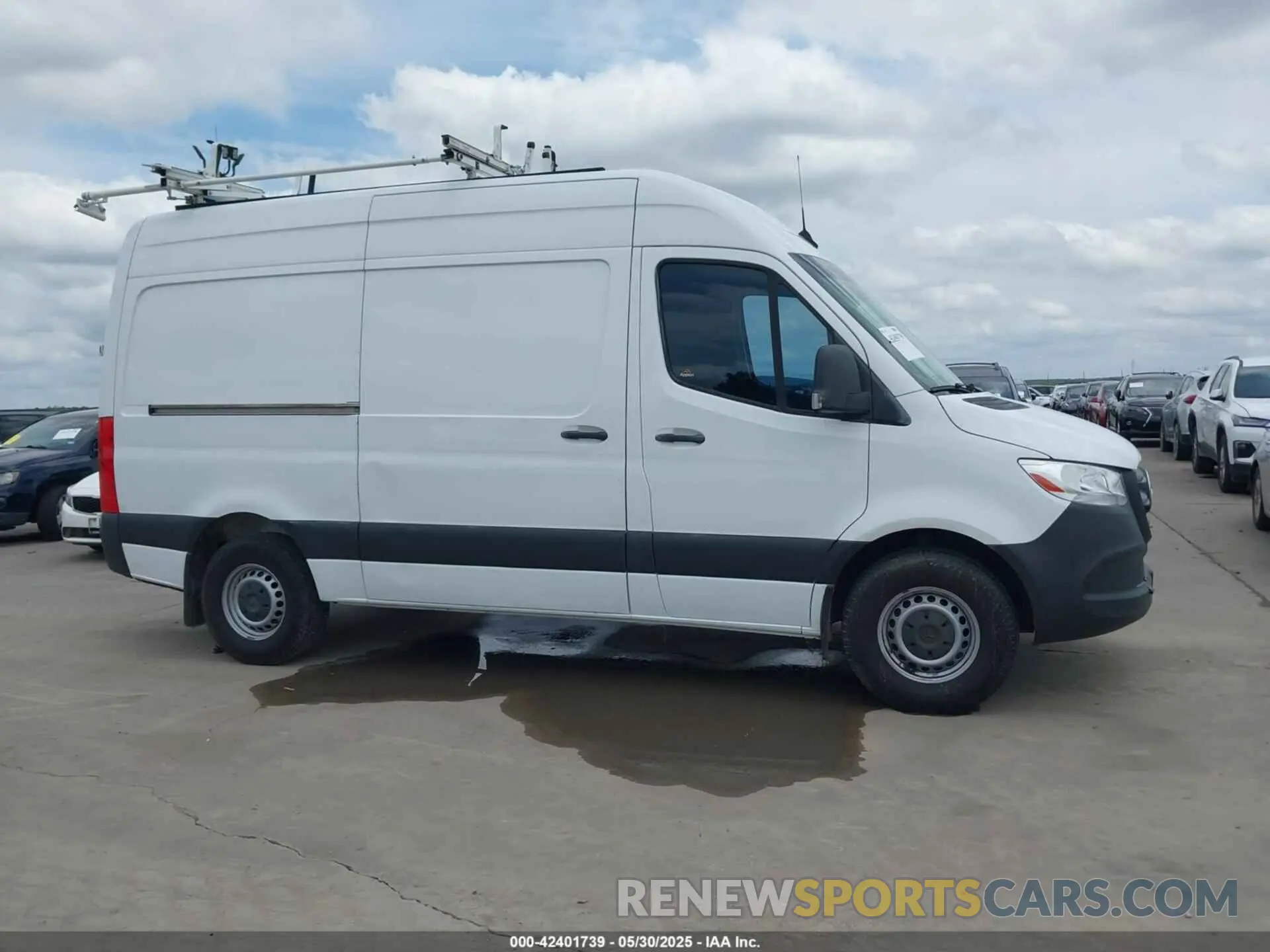 13 fotografías del automóvil dañado W1W4DBHY3MT049116 MERCEDES-BENZ SPRINTER 2500 2021