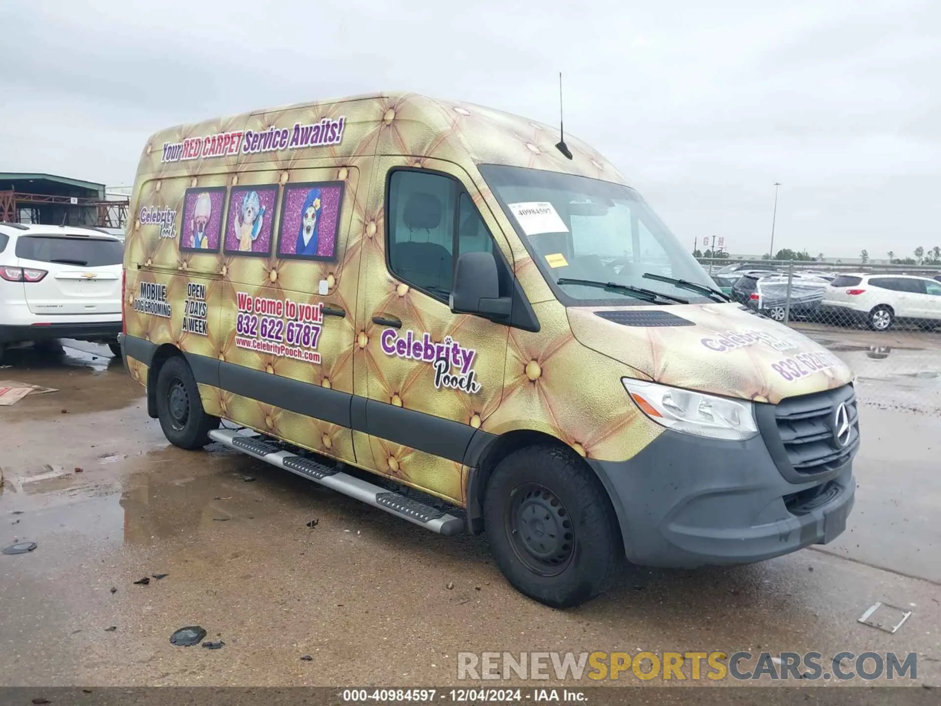 1 fotografías del automóvil dañado W1W4DBHY9MT062159 MERCEDES-BENZ SPRINTER 2500 2021