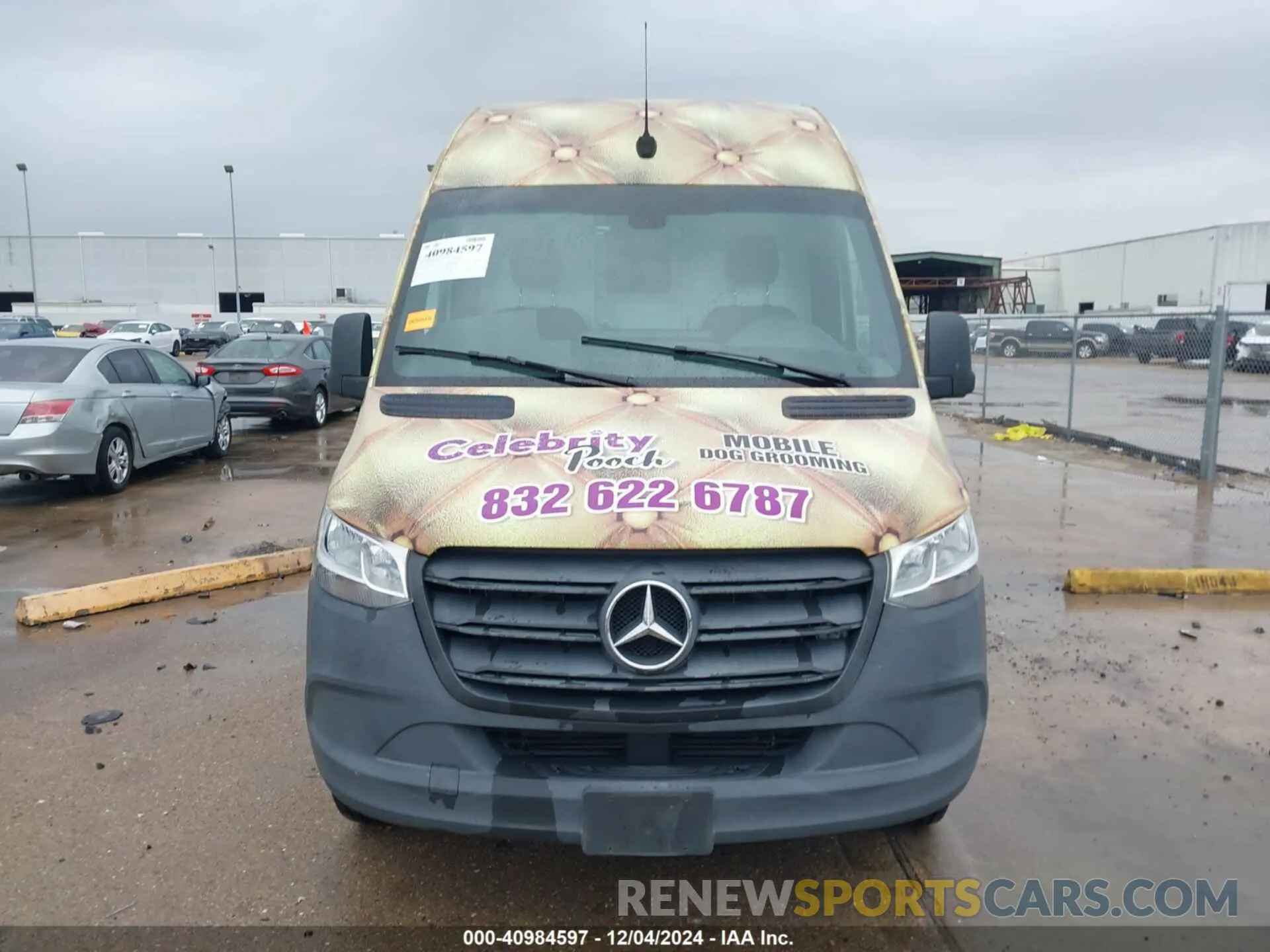 12 fotografías del automóvil dañado W1W4DBHY9MT062159 MERCEDES-BENZ SPRINTER 2500 2021