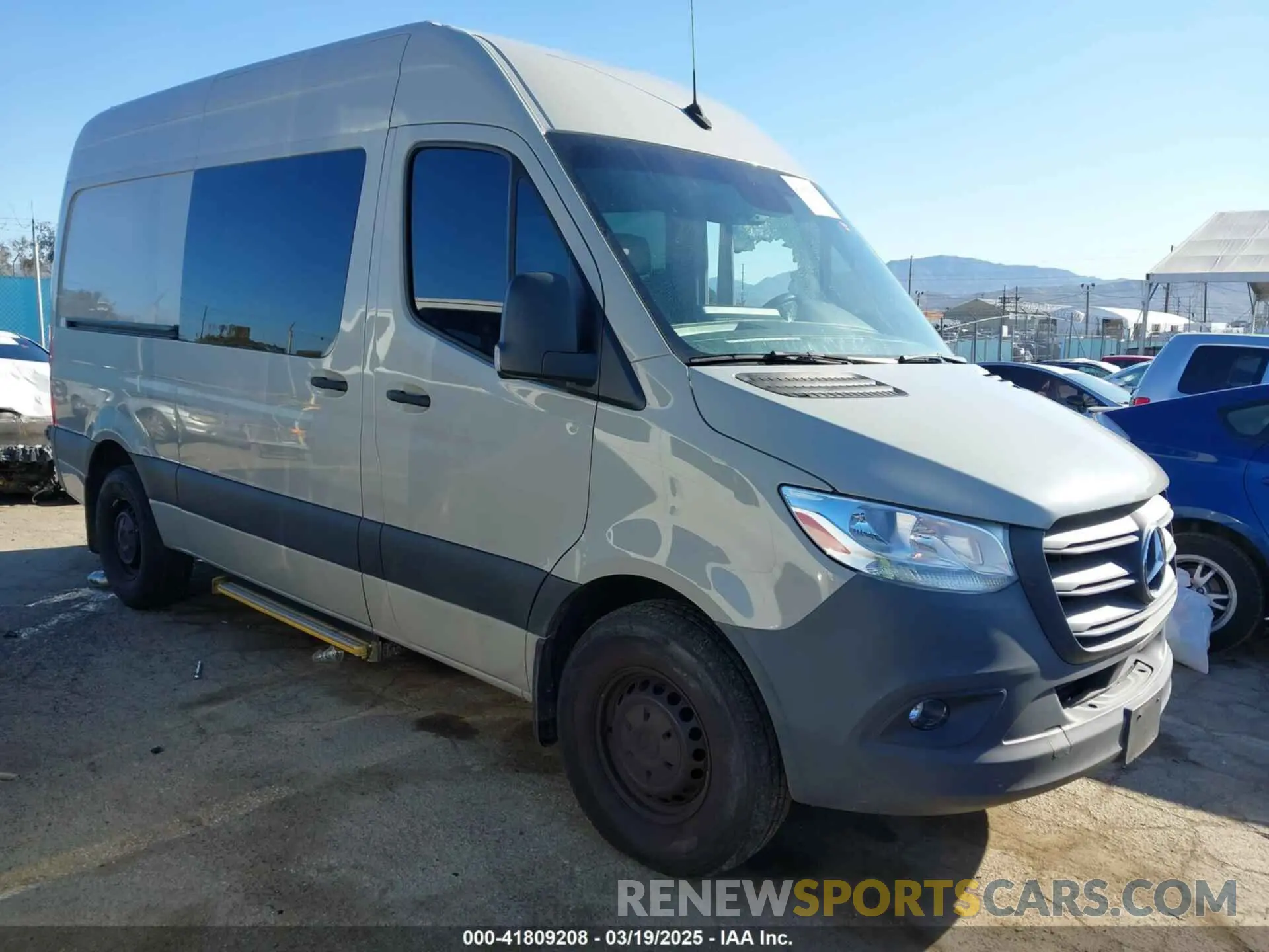 1 fotografías del automóvil dañado W1W4EBHY3MT080461 MERCEDES-BENZ SPRINTER 2500 2021